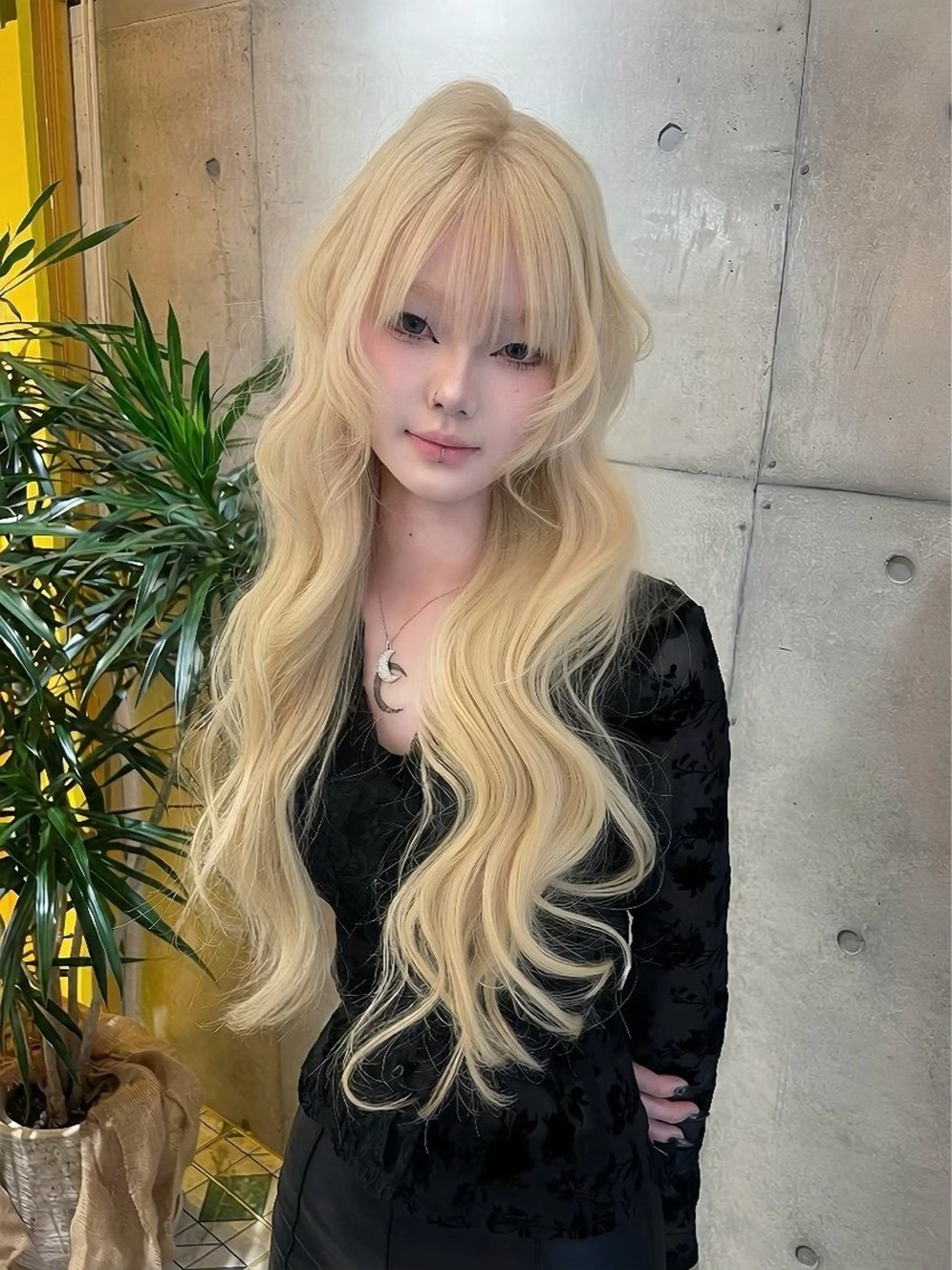 ロング カラー エクステ Iris hina🎀のヘアスタイル