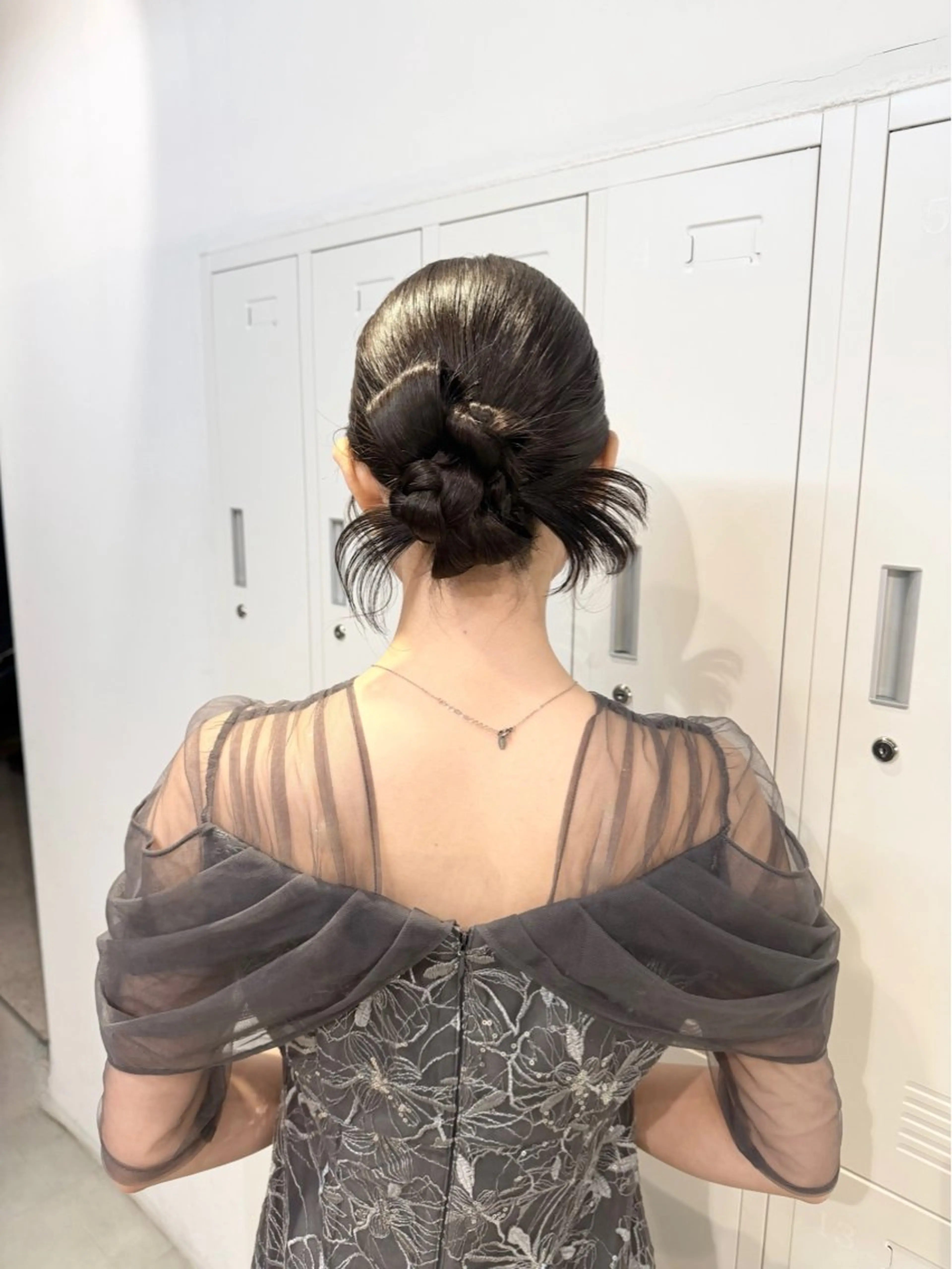 ミディアム ヘアアレンジ ヘアセット 🌷レイヤーカット/ フルキシオリ🌷のヘアスタイル