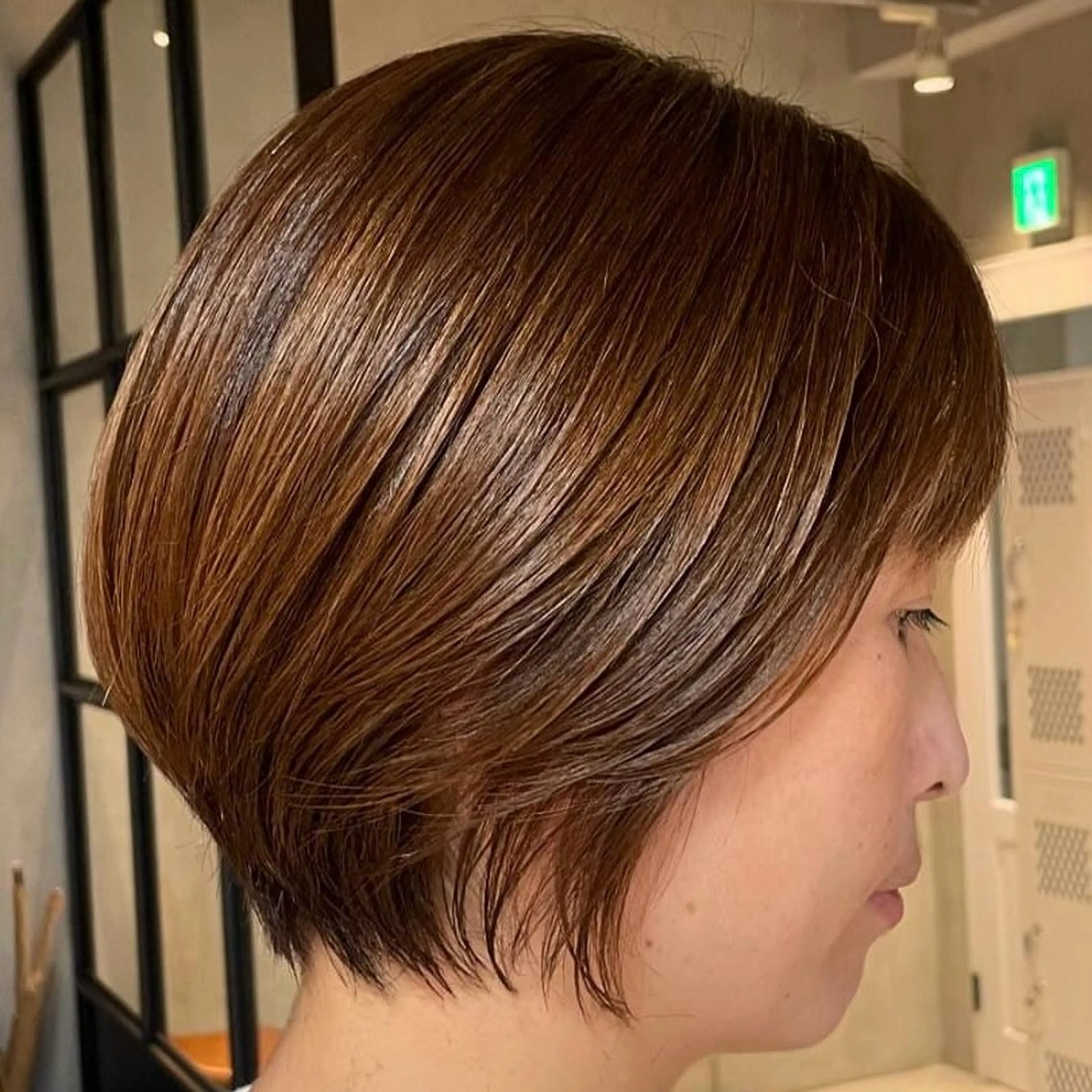 ショート ヘアアレンジ くびれヘア ショートヘア fifth Tokyo所属・fifth 石川 凪のヘアスタイル