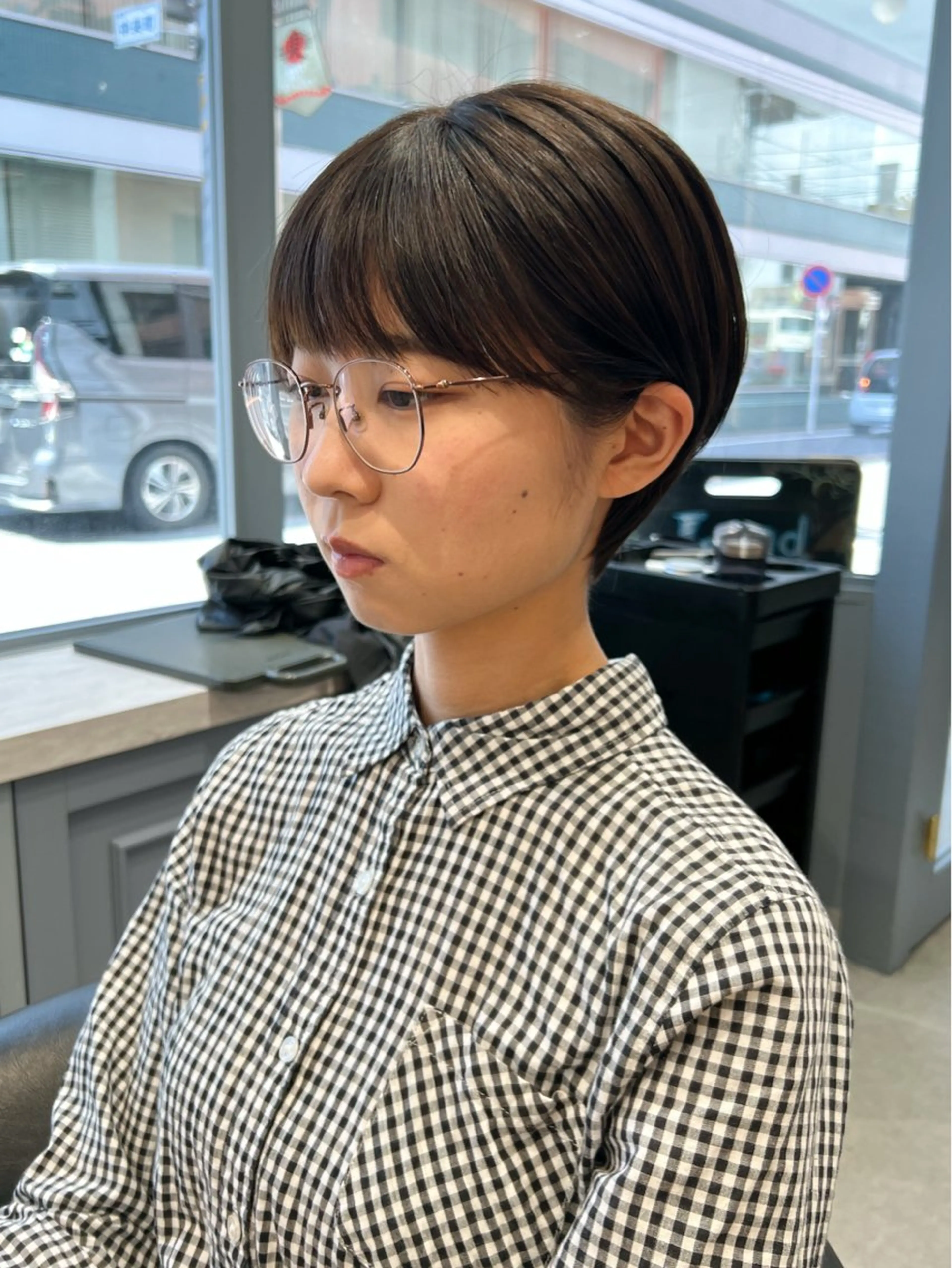 ショート 似合わせショート🌿 ボブ🫧 乾辺真悠子のヘアスタイル