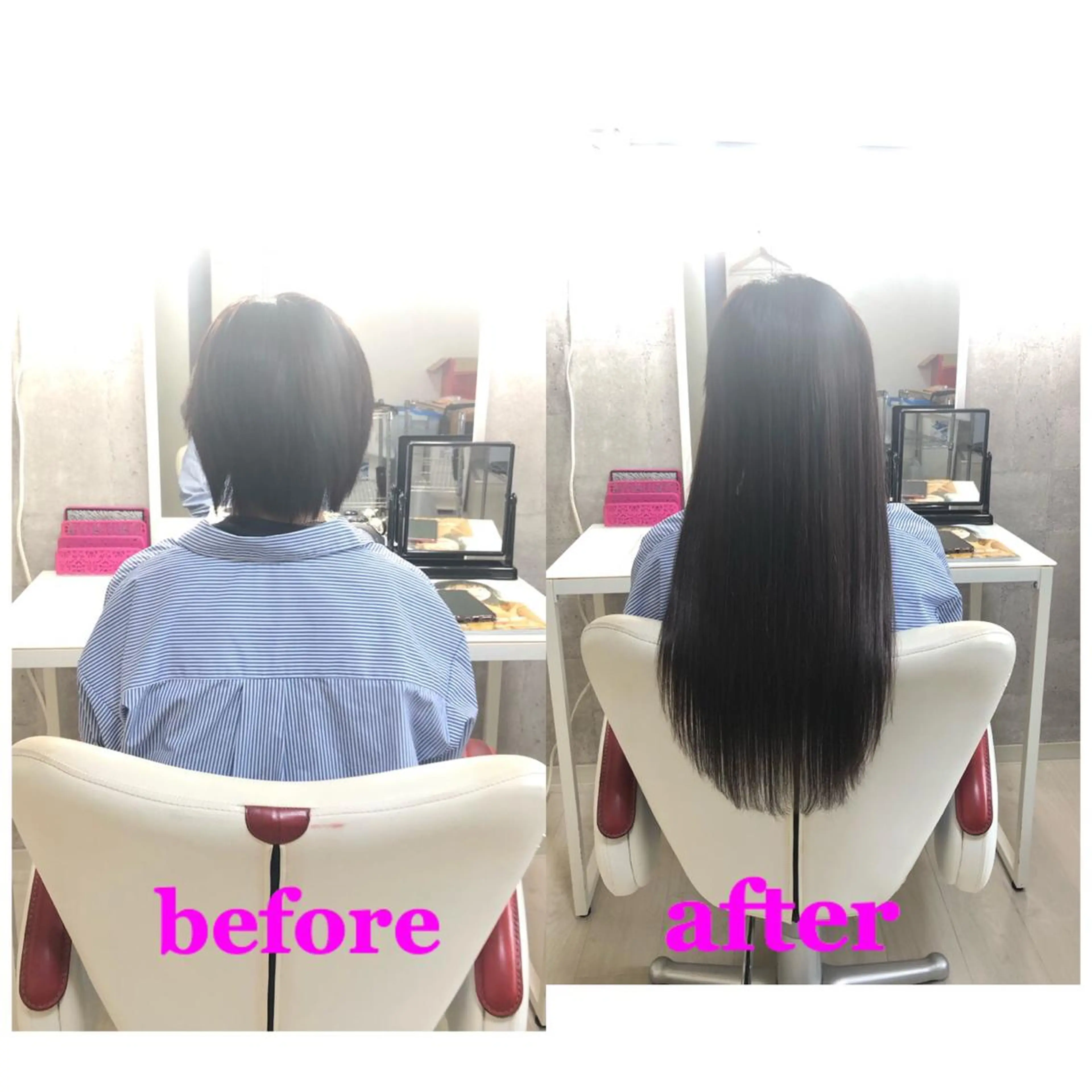 ロング エクステ 🌸ドレスアップ 心斎橋店🌸のヘアスタイル