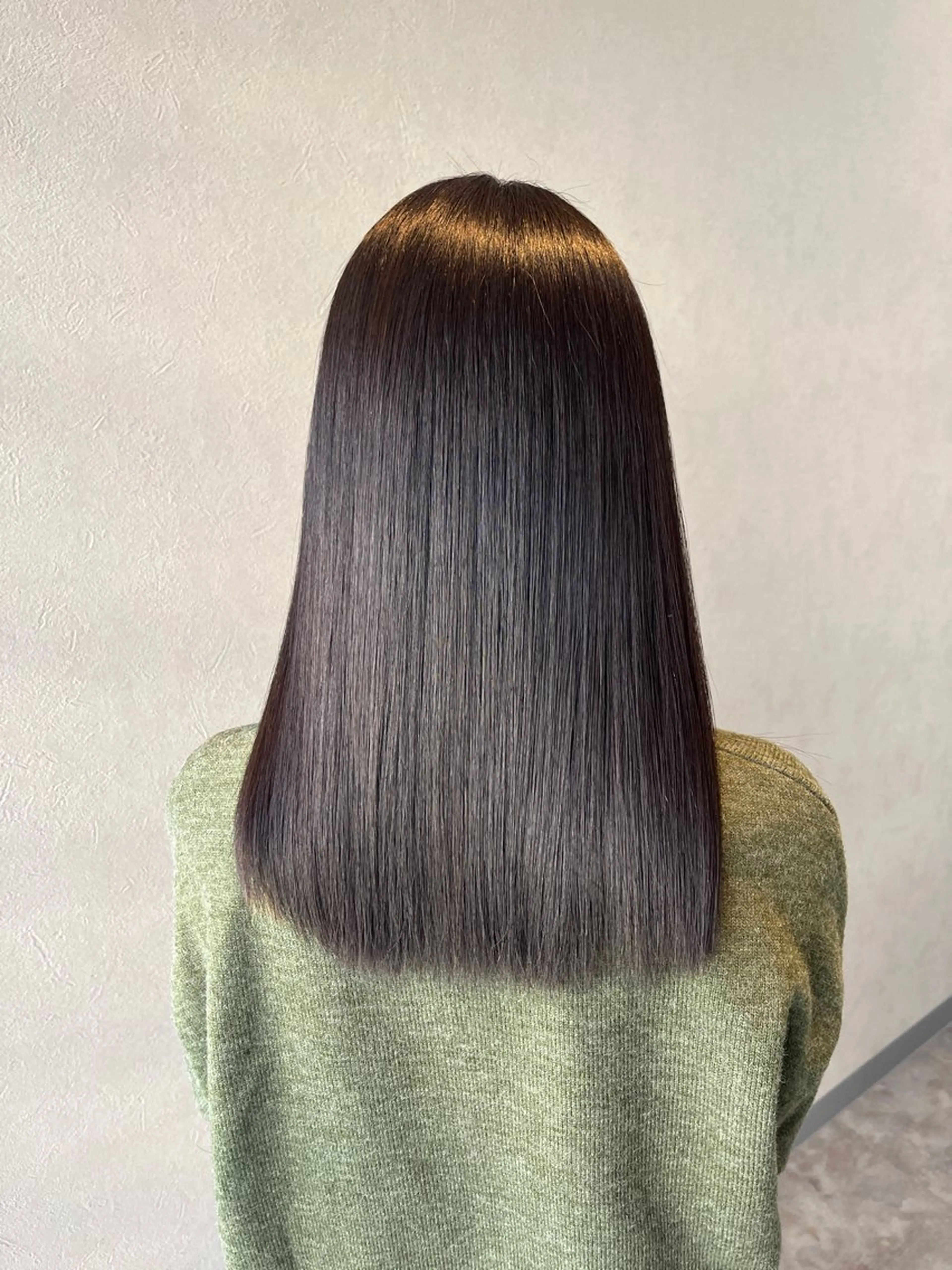髪質改善ストレート＋トリートメント【縮毛矯正】の写真
