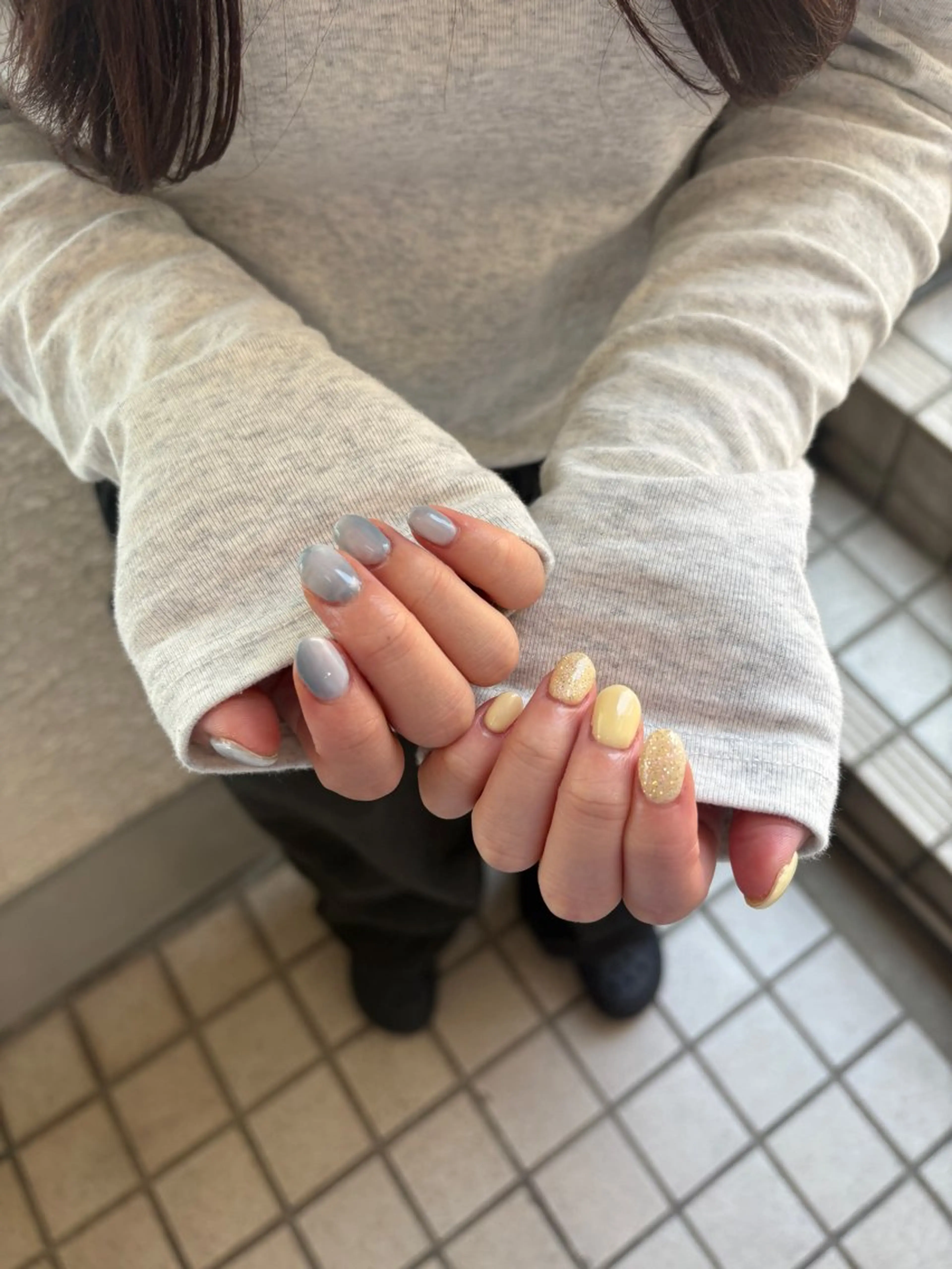 ネイル ハンドネイル cut／nail ▫️ｲﾁｶ🌻のネイルデザイン