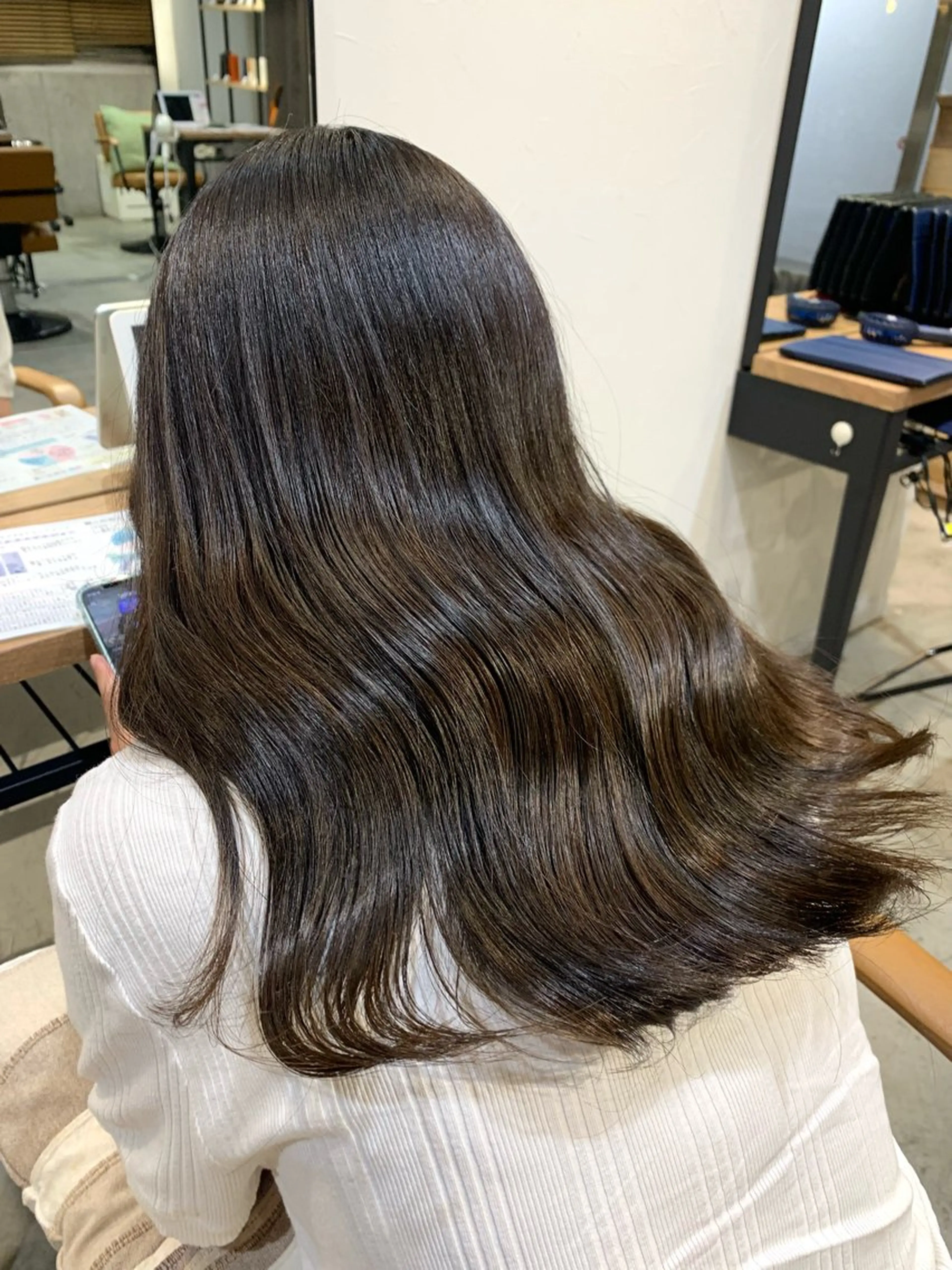ロング カラー カット ヘアカラー 谷本虎太郎 レイヤー🌈ボブのヘアスタイル