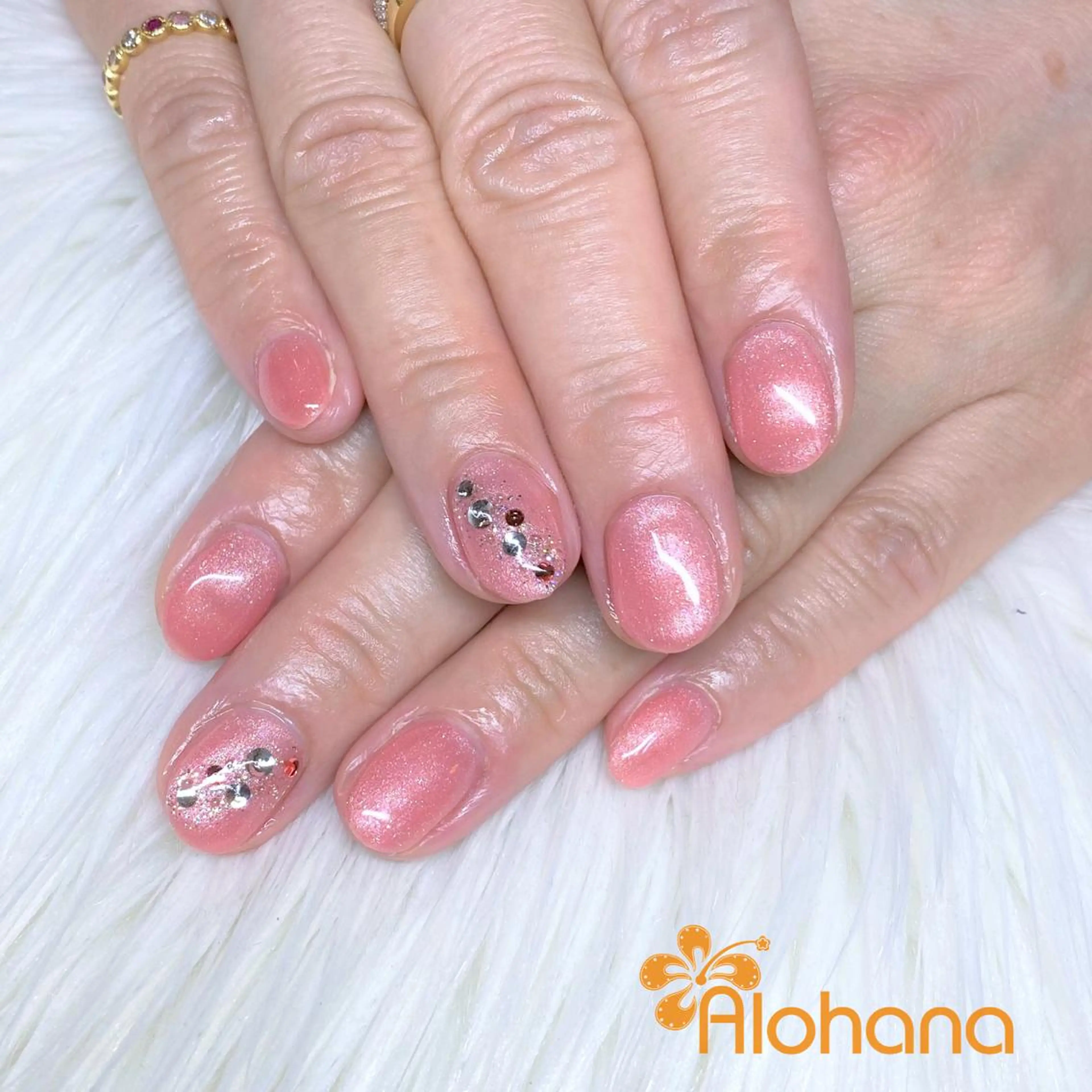 ネイル ハンドネイル Alohana Minaのネイルデザイン
