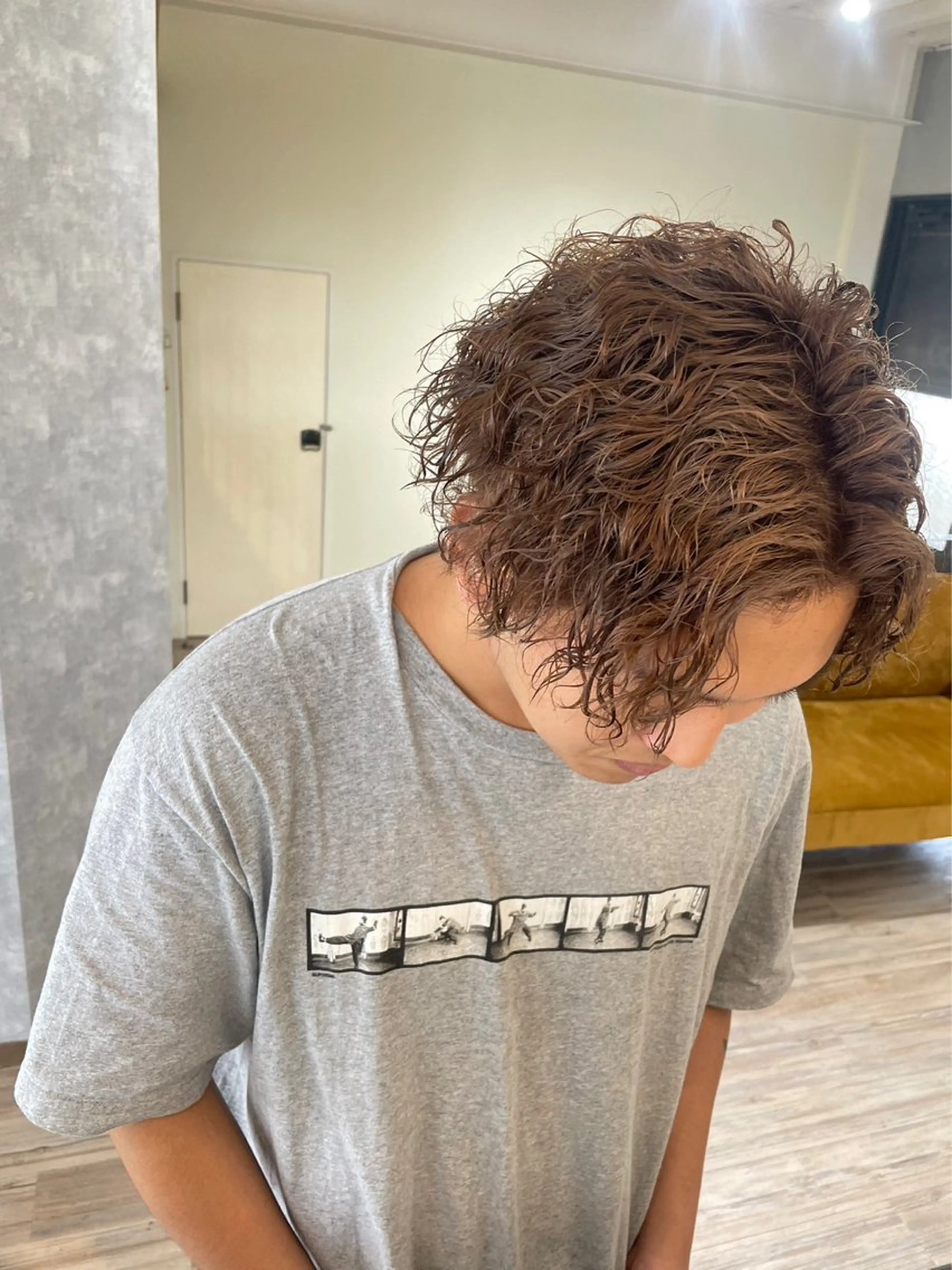 パーマ メンズ メンズパーマ 🦄Re.ly代表 灰野壮🦄のヘアスタイル