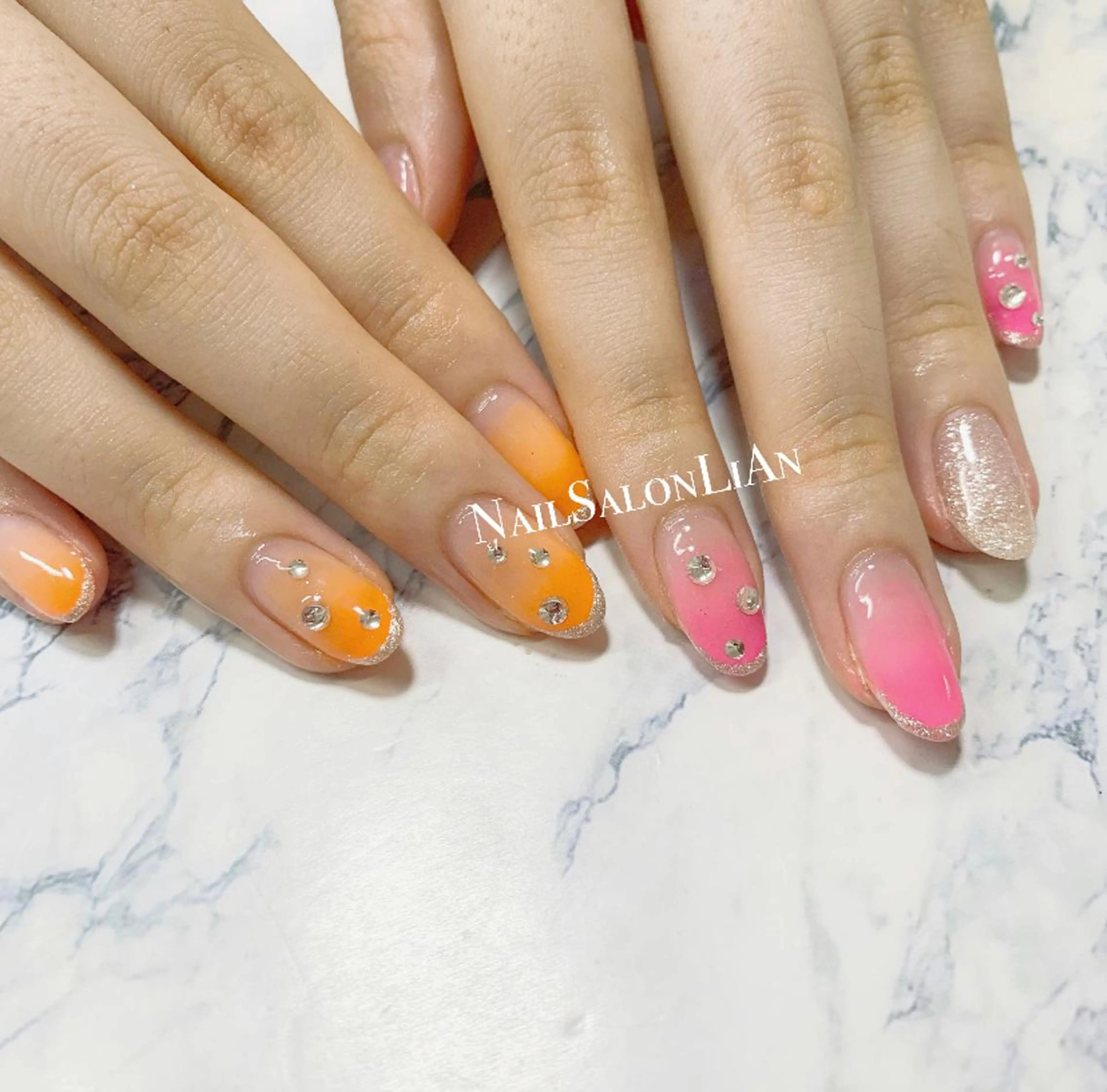 ネイル ハンドネイル NailSalon LiAnのネイルデザイン