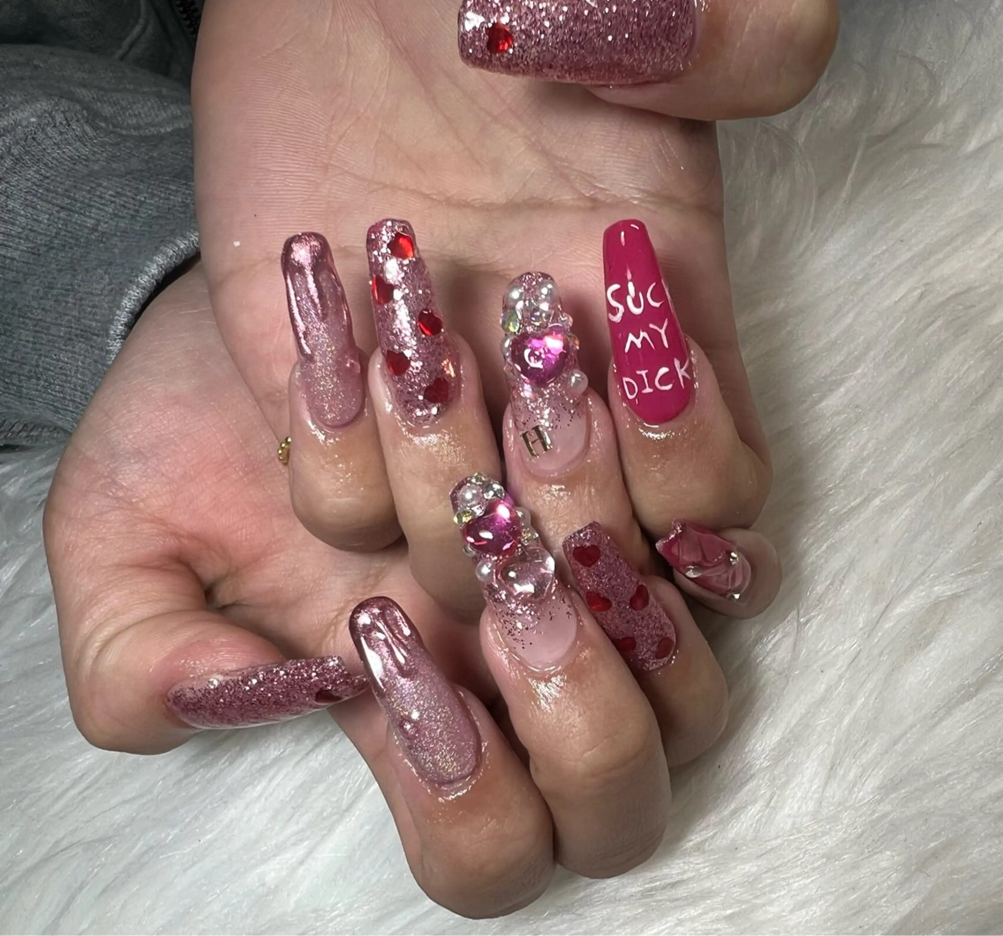 ネイル バレンタイン Mimi Nailのネイルデザイン