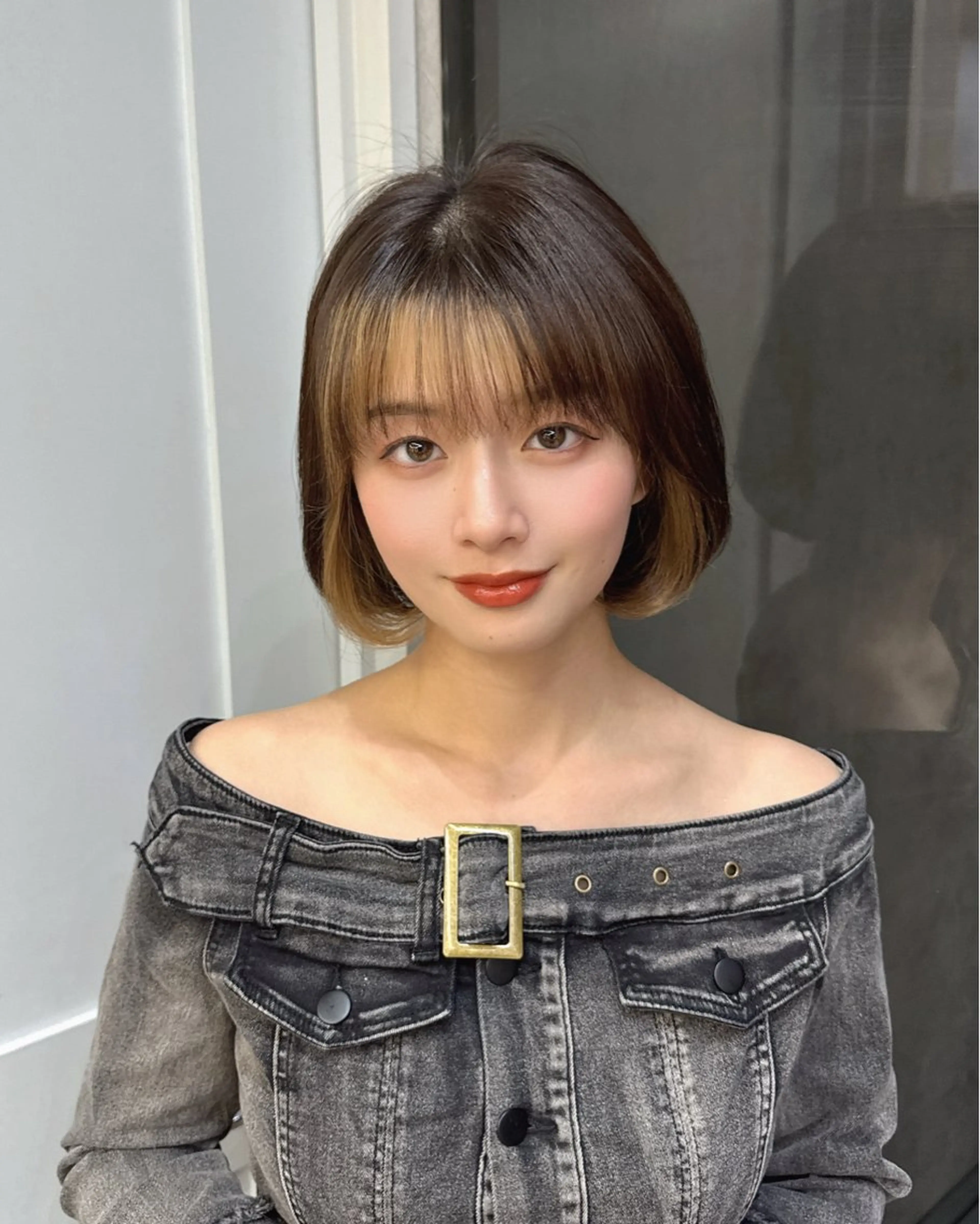 ショート 韓国ヘア/美髪矯正/ Haruna🦋のヘアスタイル