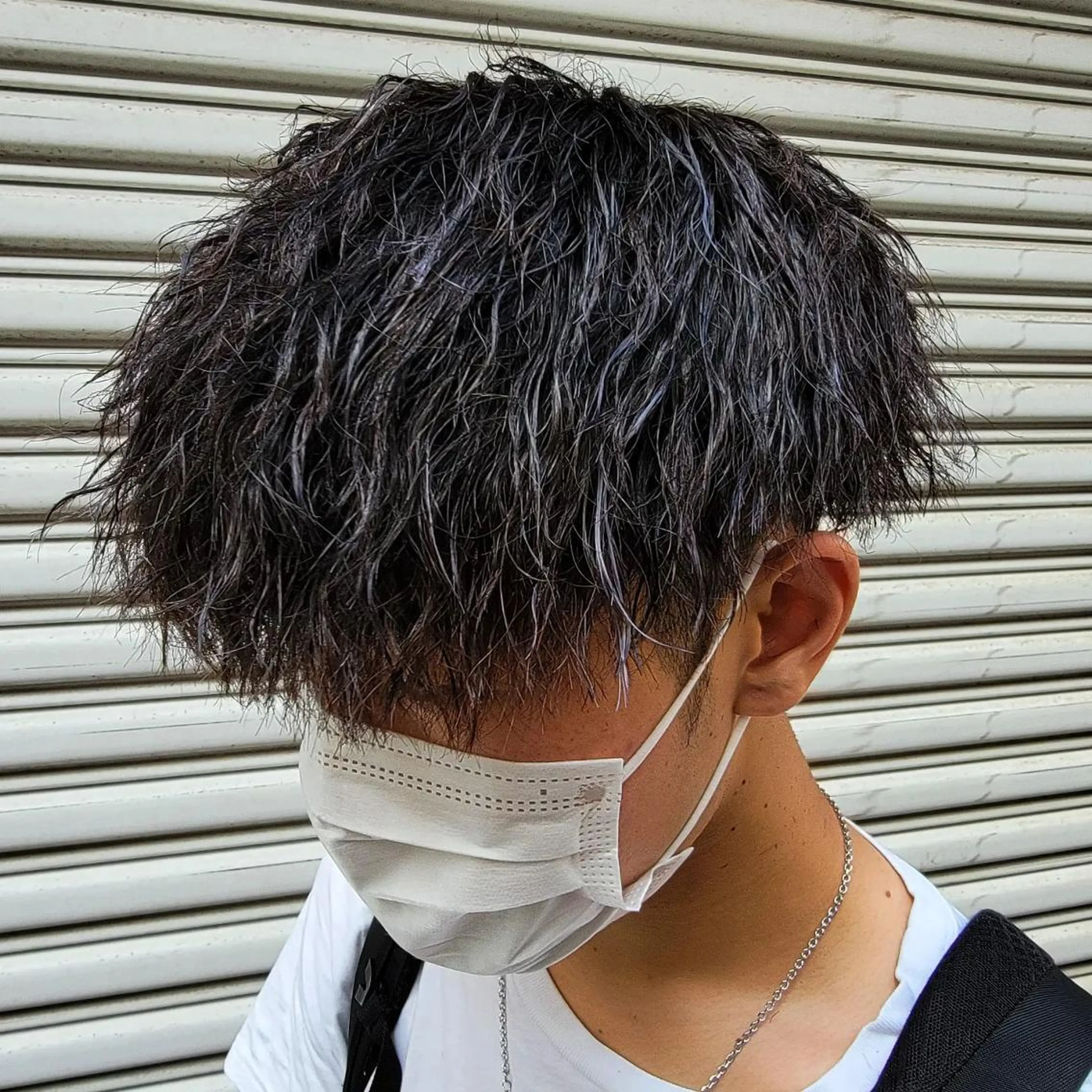 メンズ メンズパーマ メンズツイストパーマ 波巻きパーマ ツイストパーマ 特殊パーマ 片山恭兵のヘアスタイル