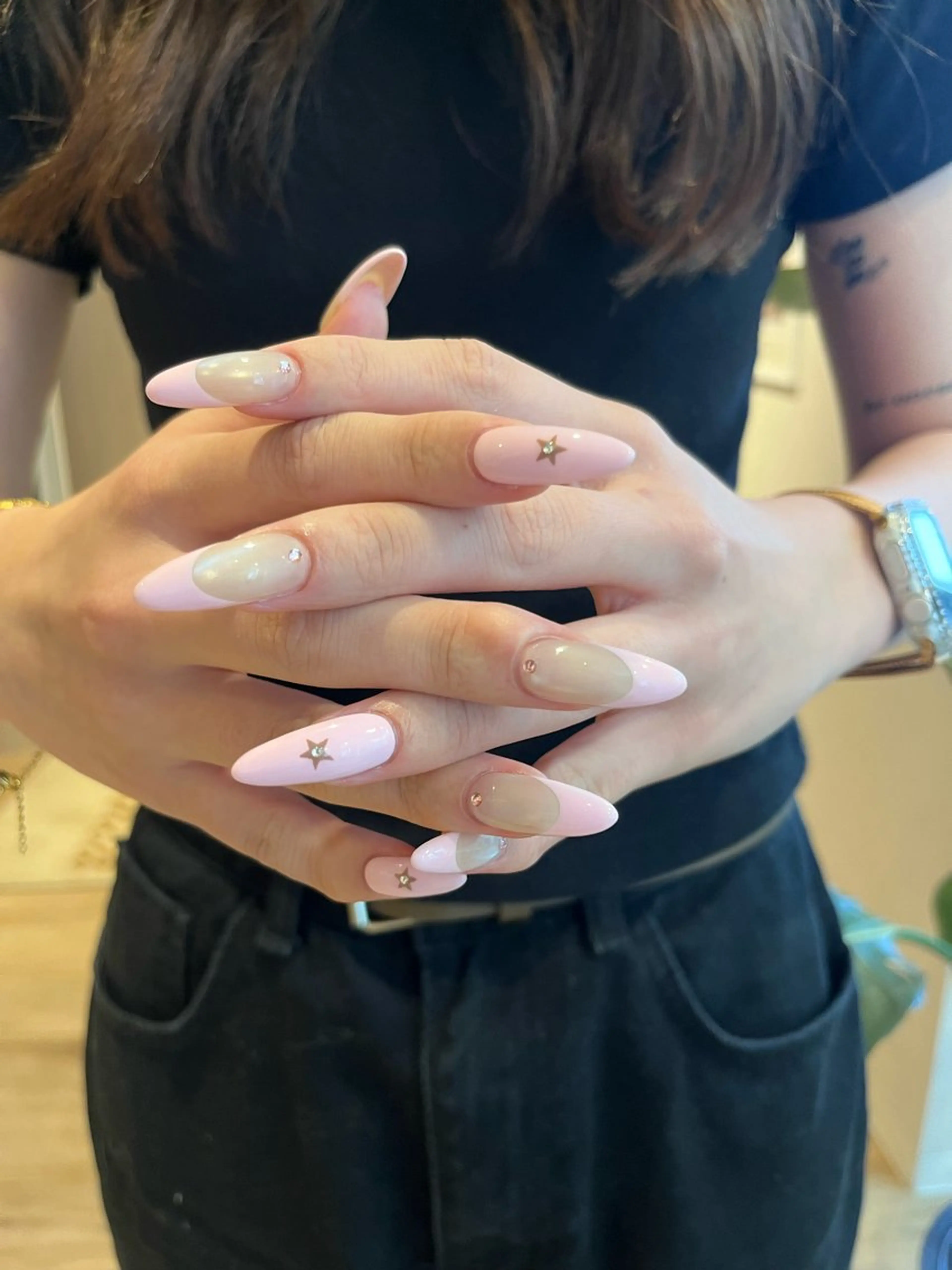 ネイル ハンドネイル Bianca 今池　Yamazoeのネイルデザイン