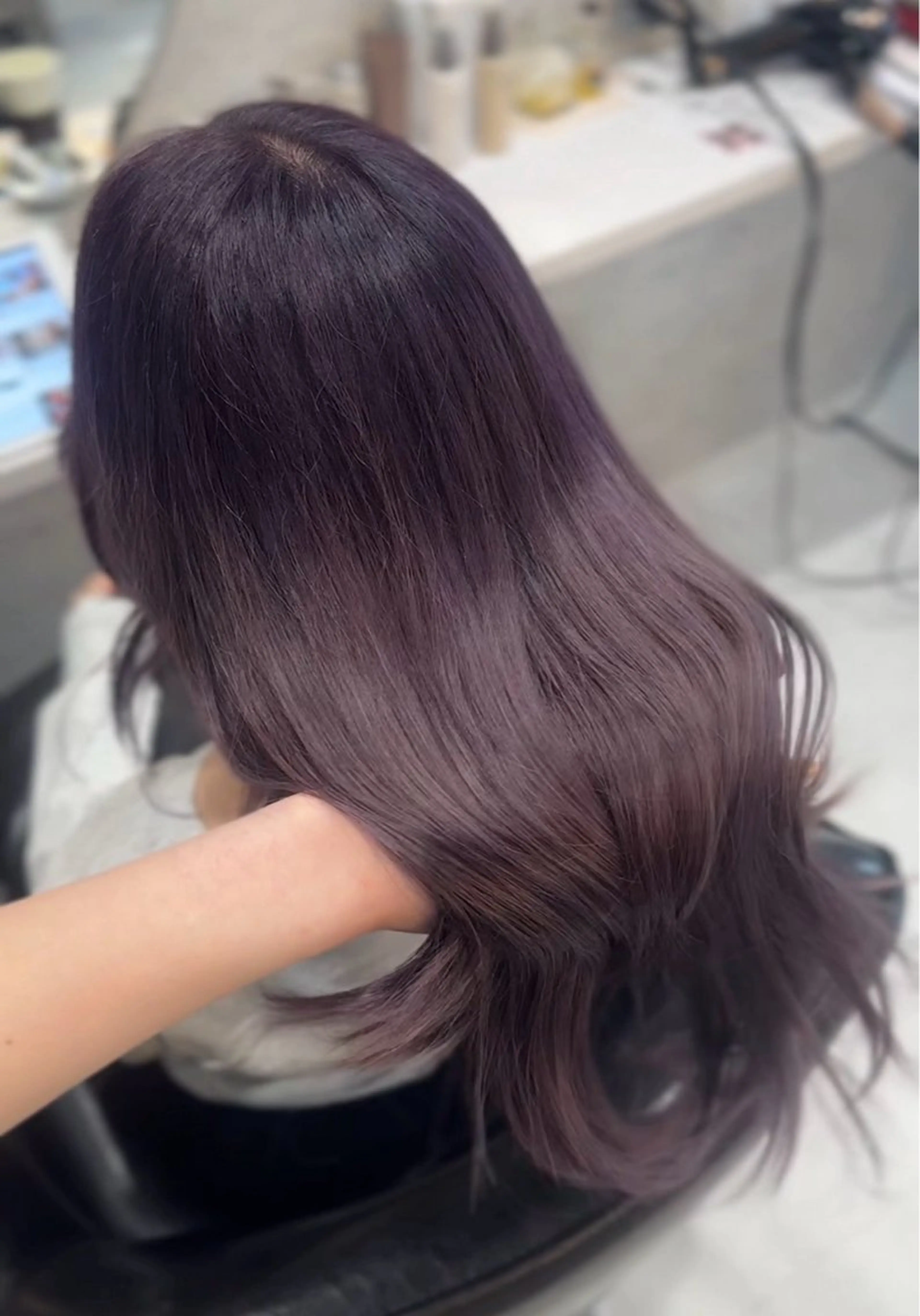 ロング 赤木 雅のヘアスタイル