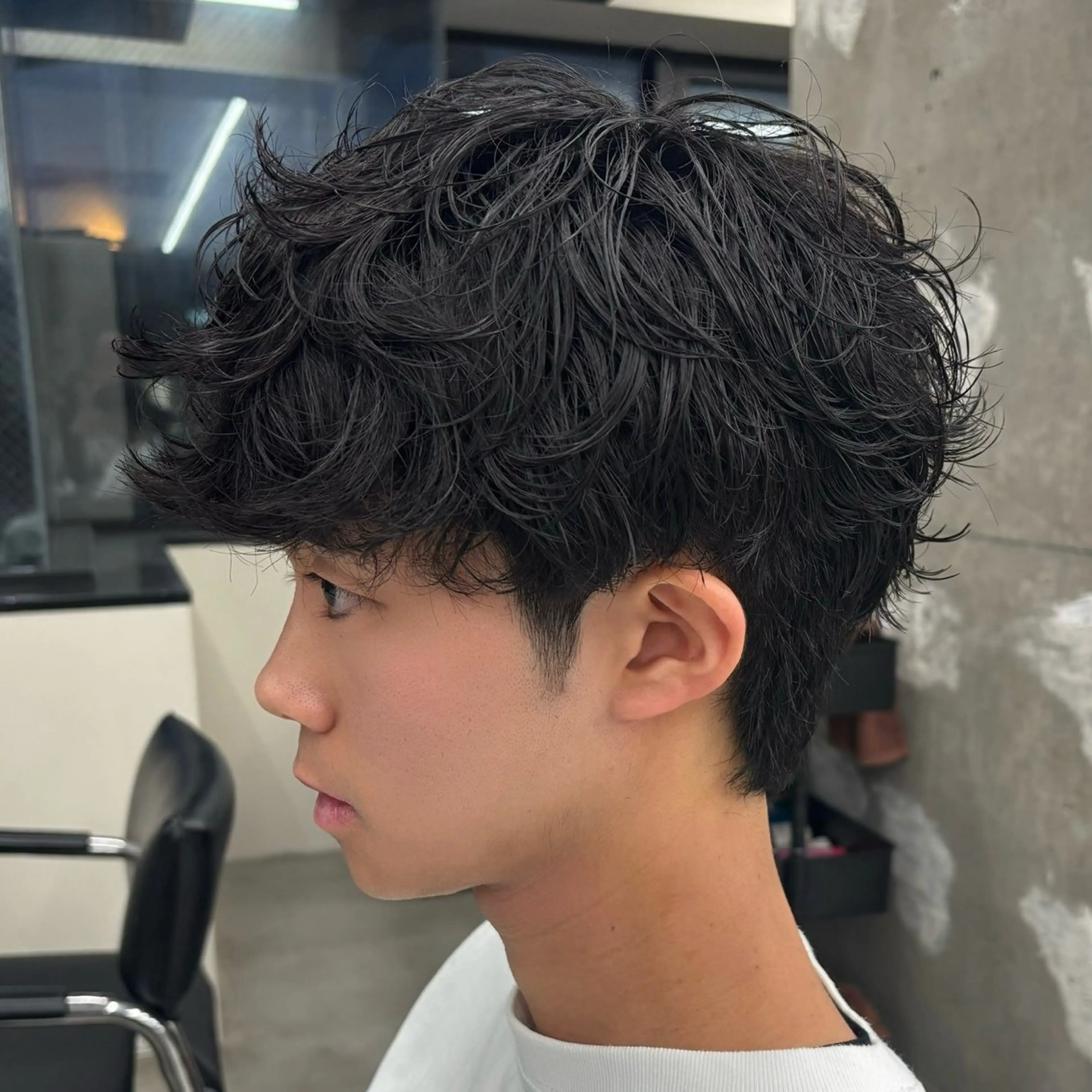 【学割U24】メンズカット+各種パーマ[メンズサロン/シャドウパーマ]の写真