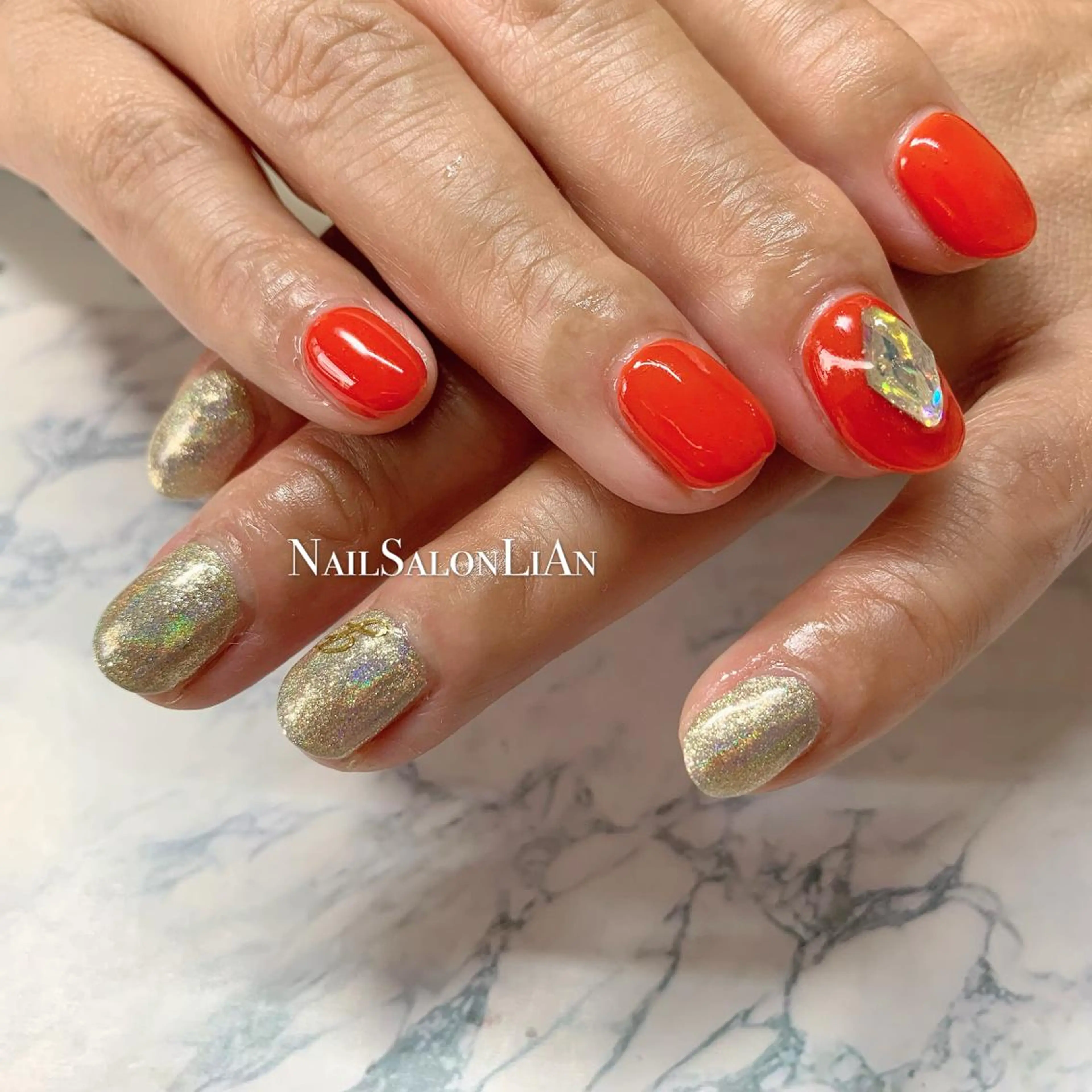 ネイル ハンドネイル NailSalon LiAnのネイルデザイン