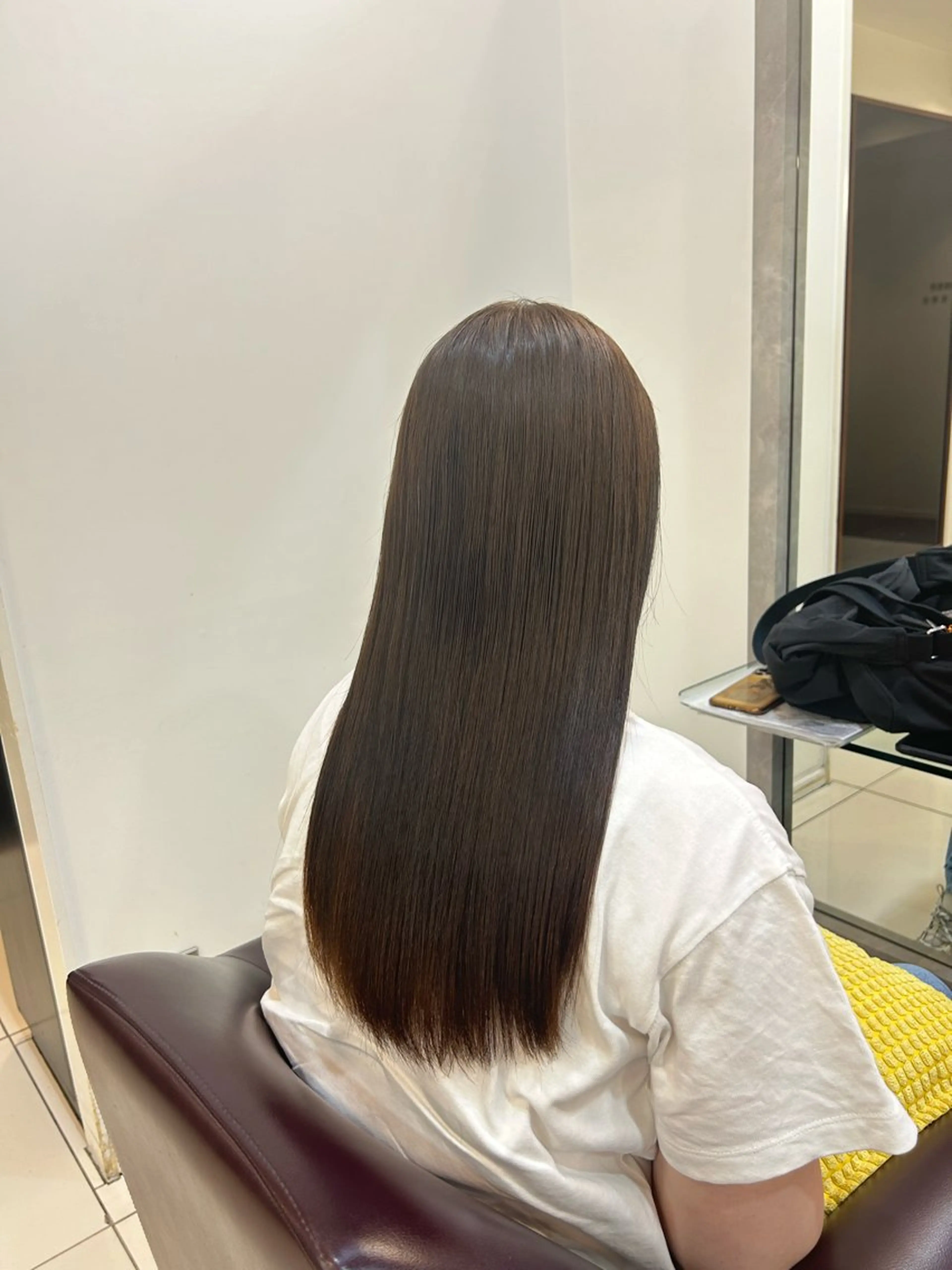 ロング 齋藤 真帆のヘアスタイル