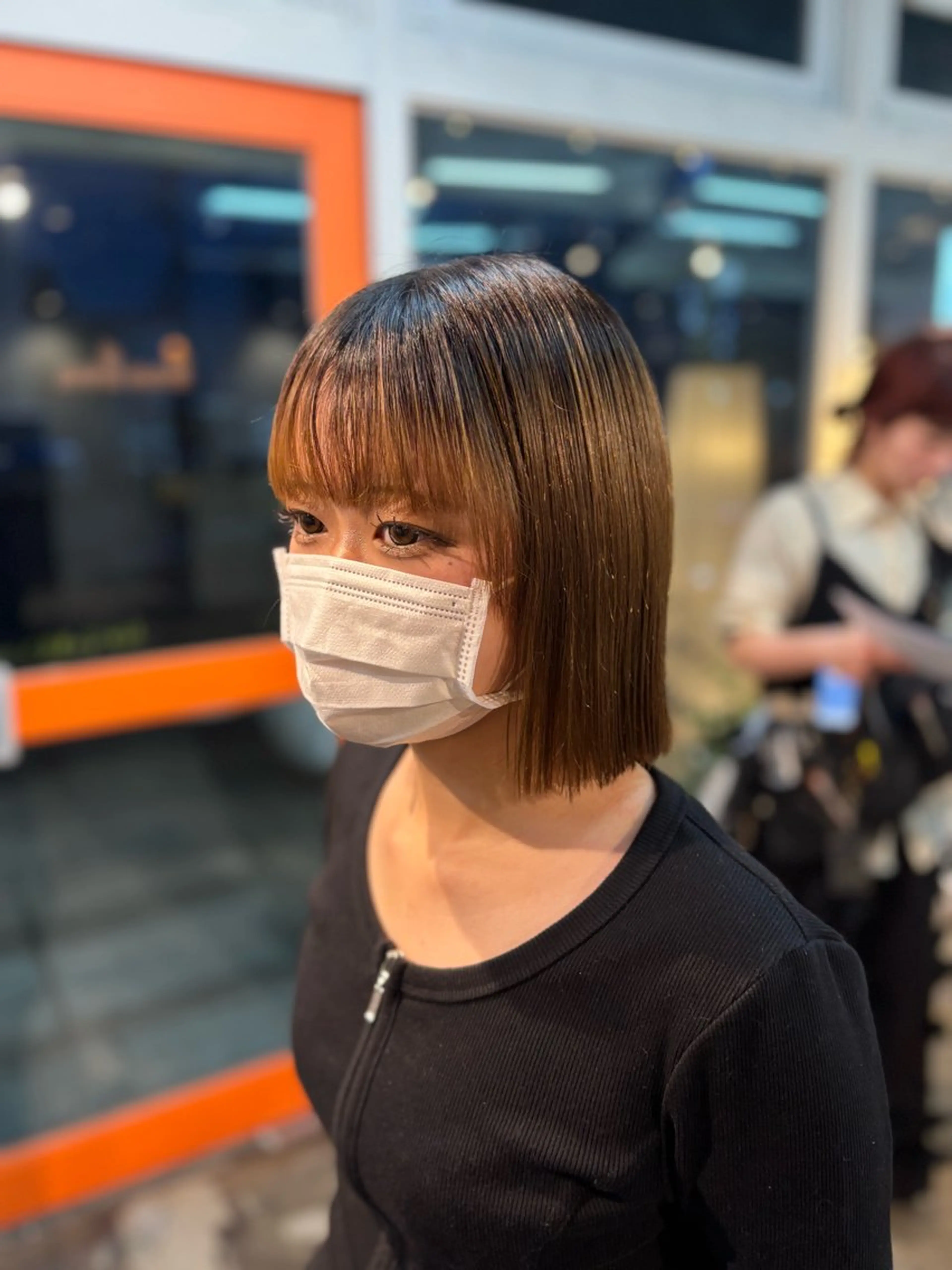 ショート ボブ のどか 髪質改善/ボブモデルのヘアスタイル