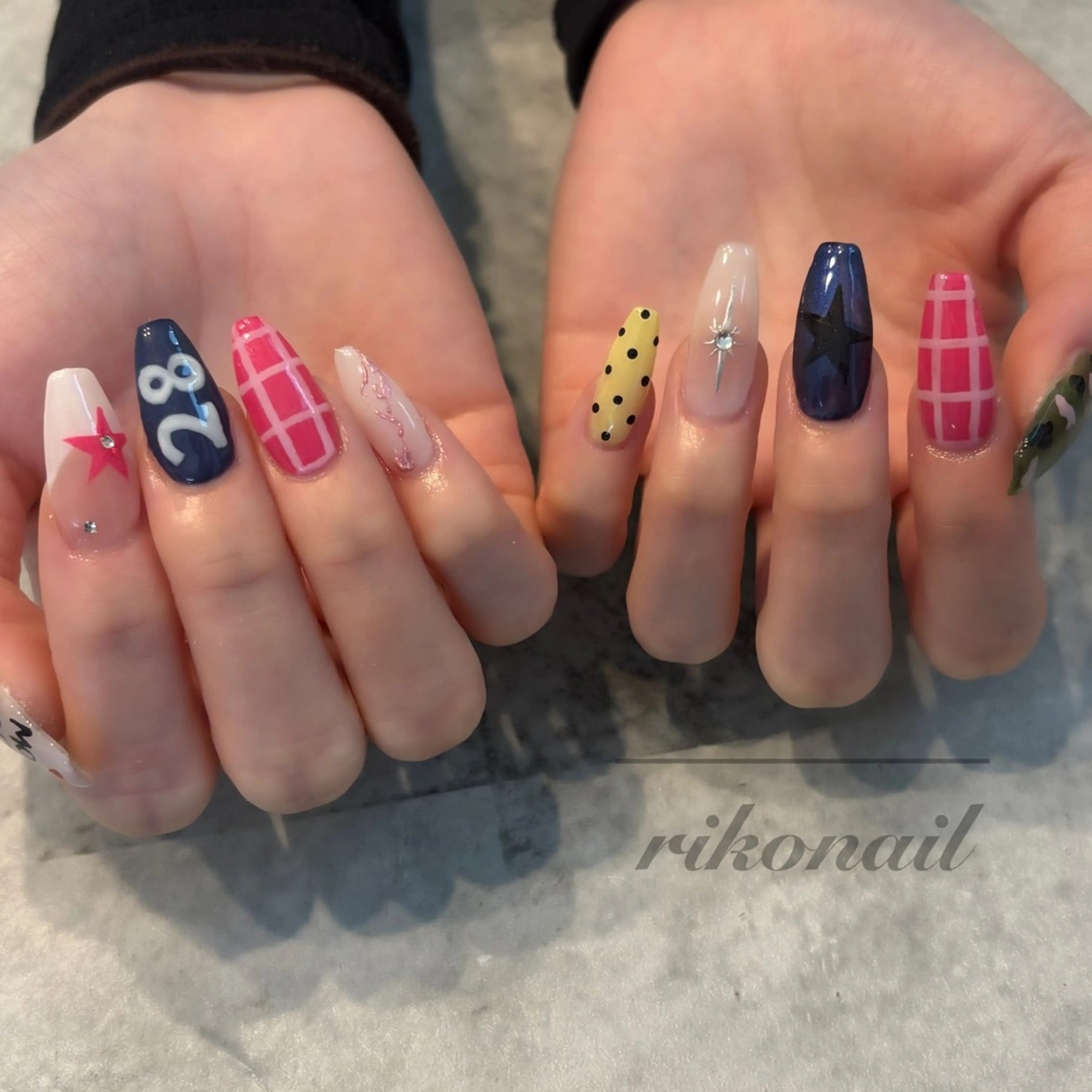 ネイル ハンドネイル riko nailのネイルデザイン