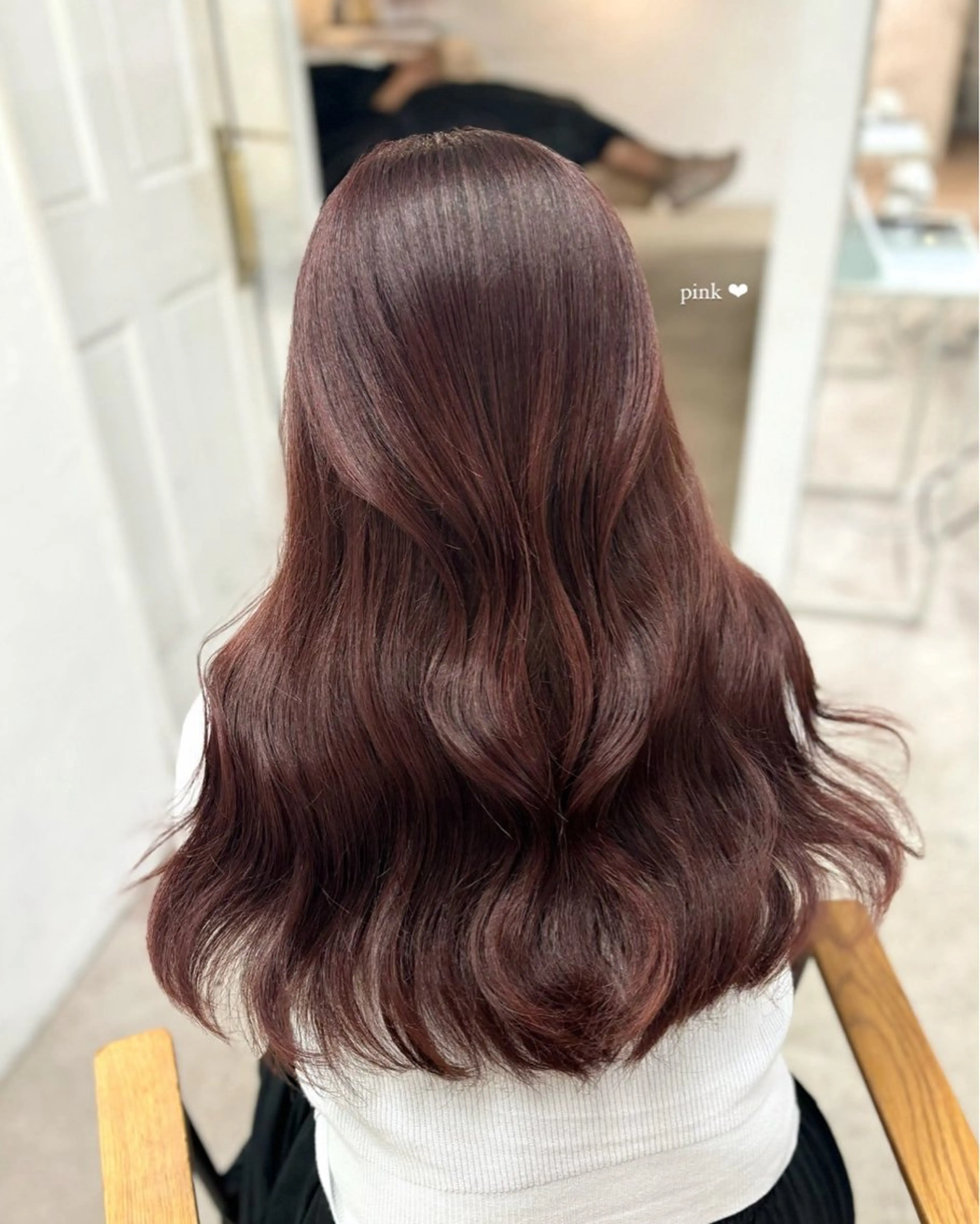 ロング カラー ピンクカラー ♡SHURI ボブカット募集♡のヘアスタイル