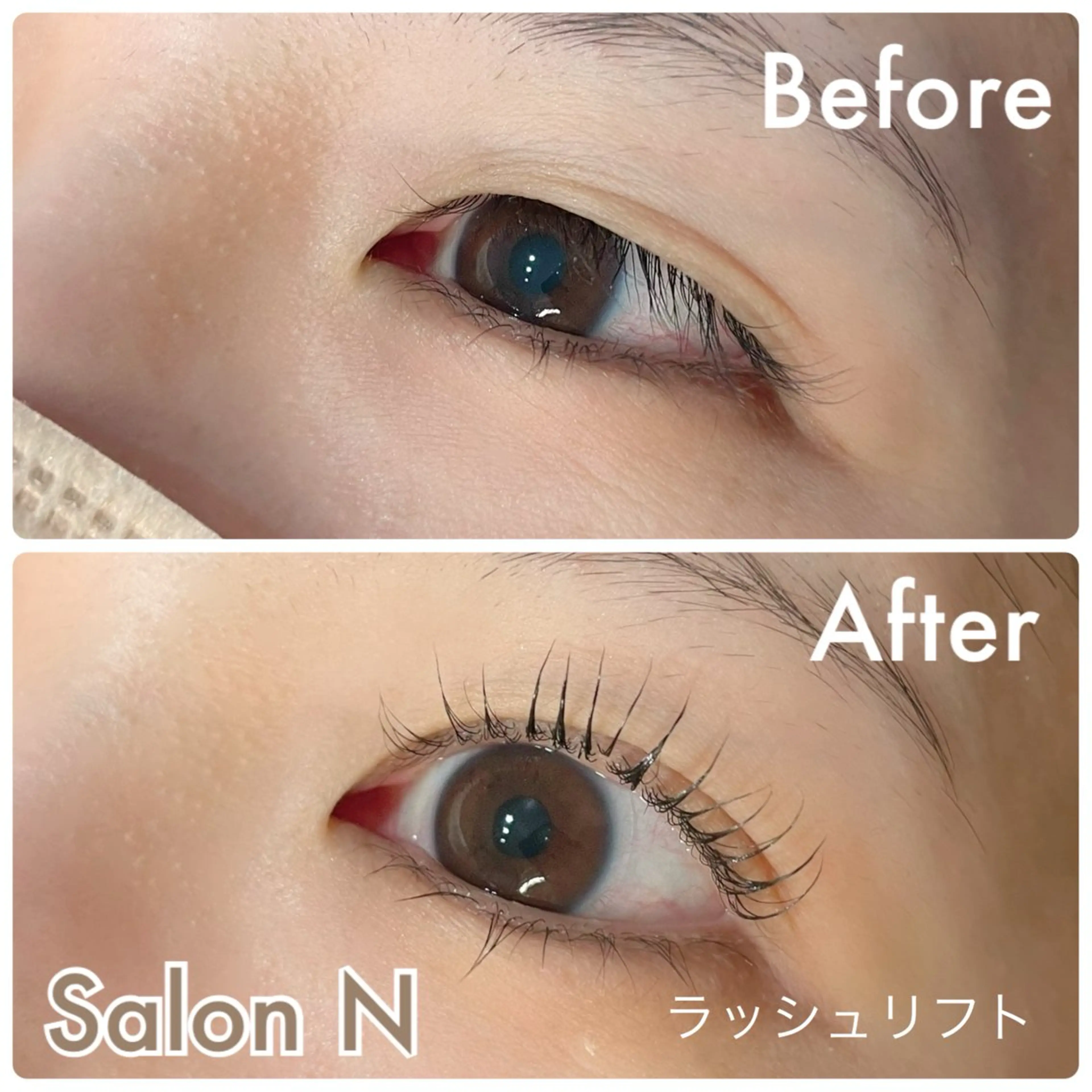 マツエク・マツパ まつげパーマ 一重×まつ毛パーマ Lash  Lift Salon Nのマツエク・マツパデザイン