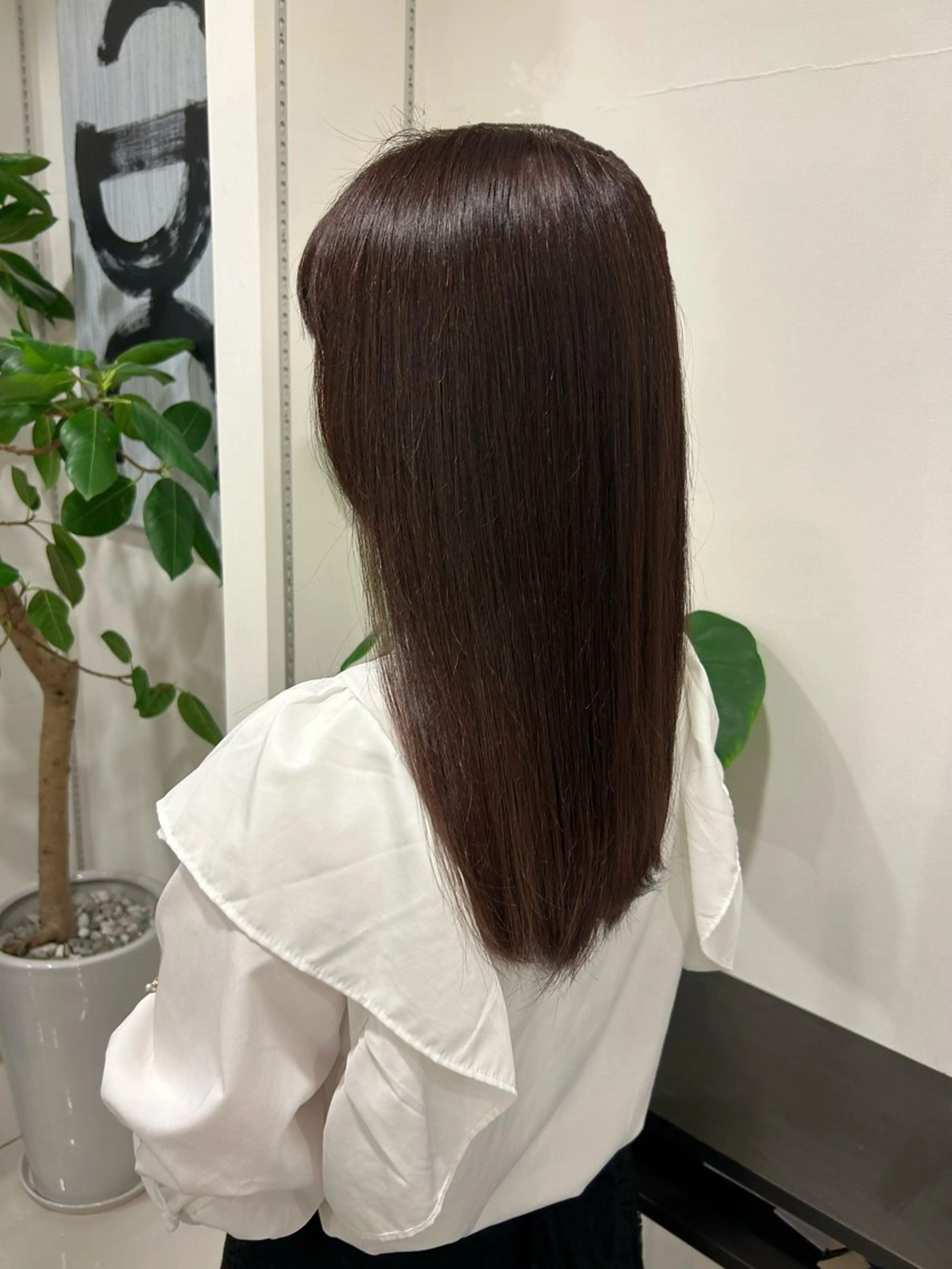ロング カラー 宮下 真弥のヘアスタイル