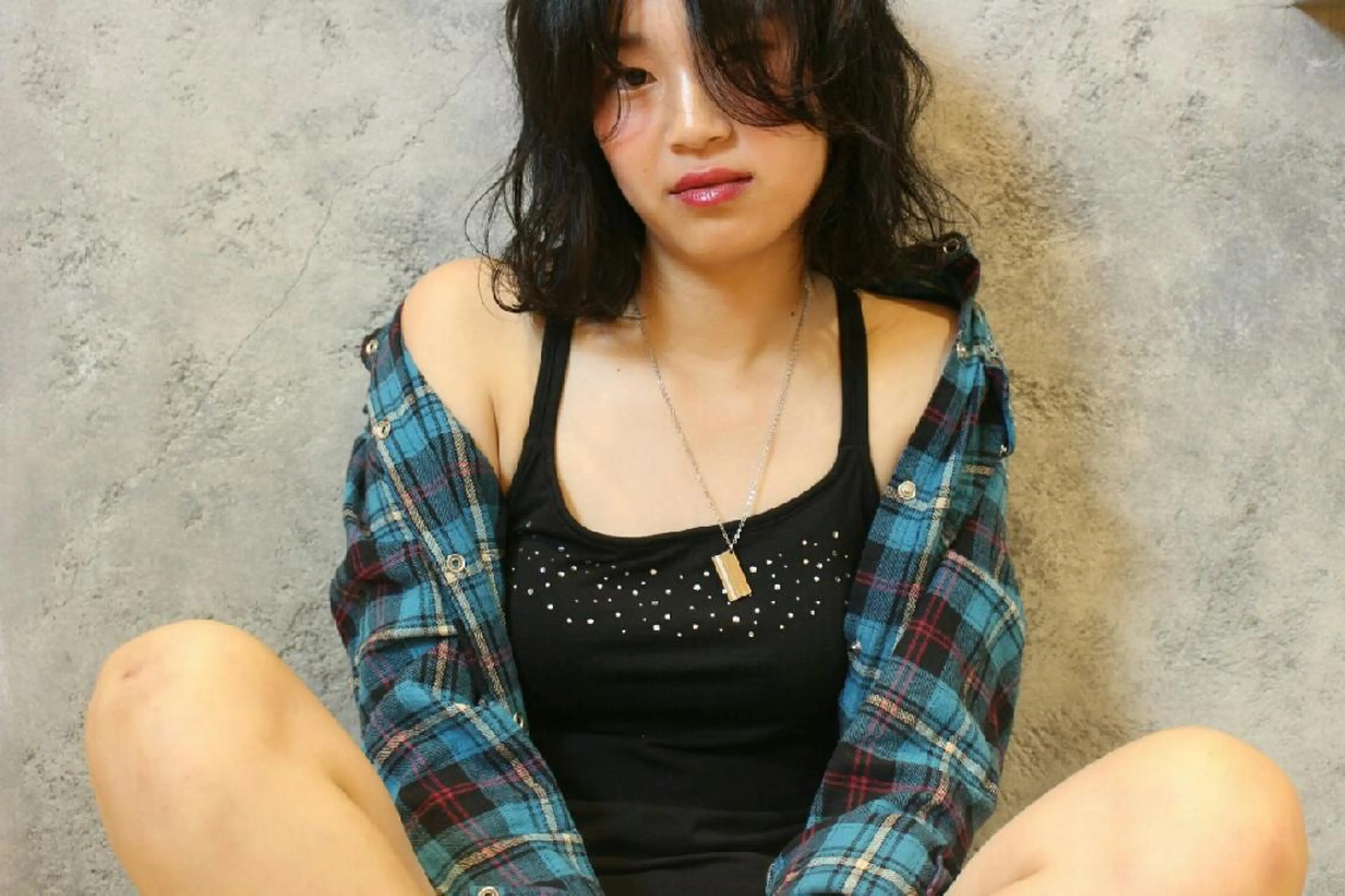 ミディアム ボブ スタイル 相模大野のヘアスタイル