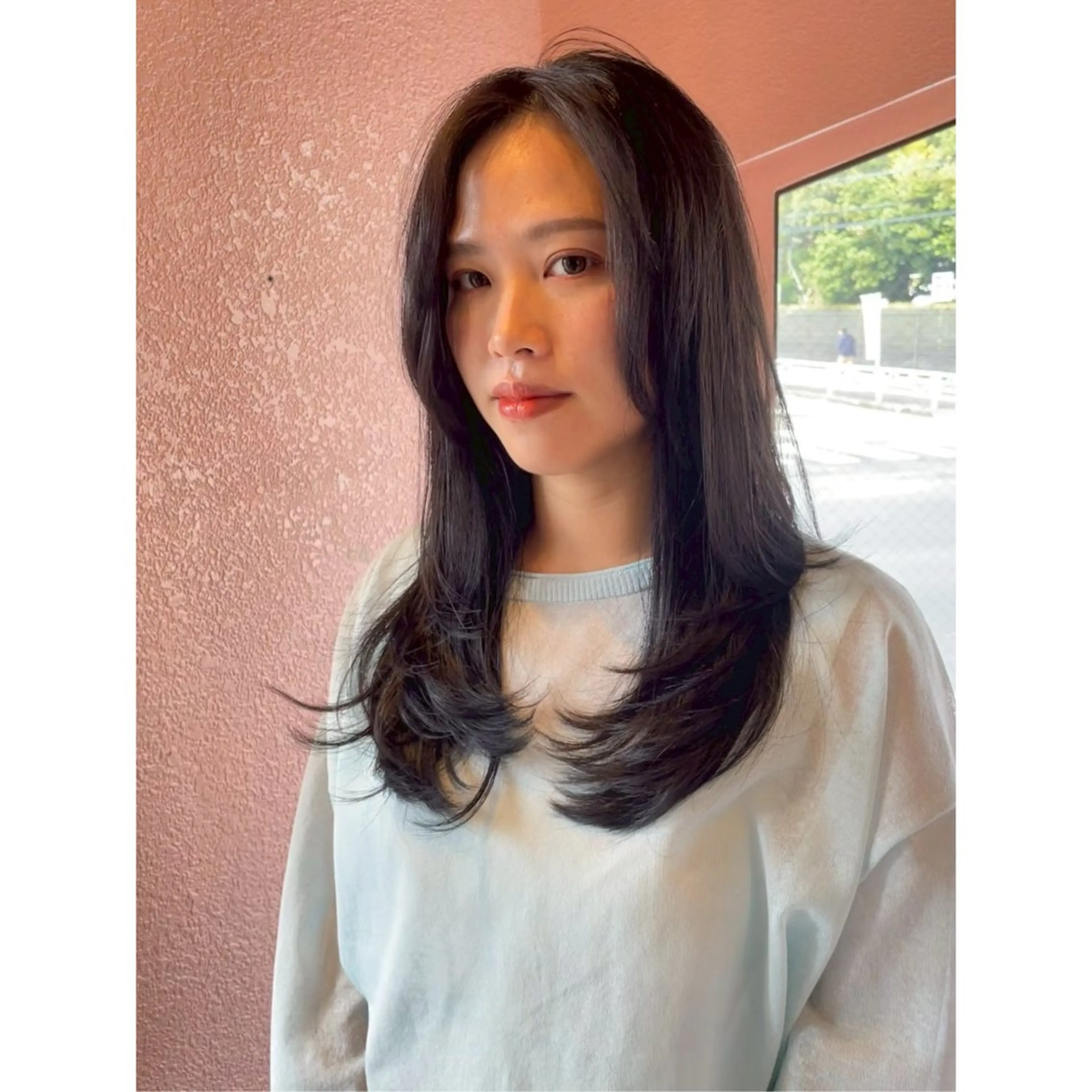 セミロング カラー 🫧カットモデル募 集中🫧momokaのヘアスタイル