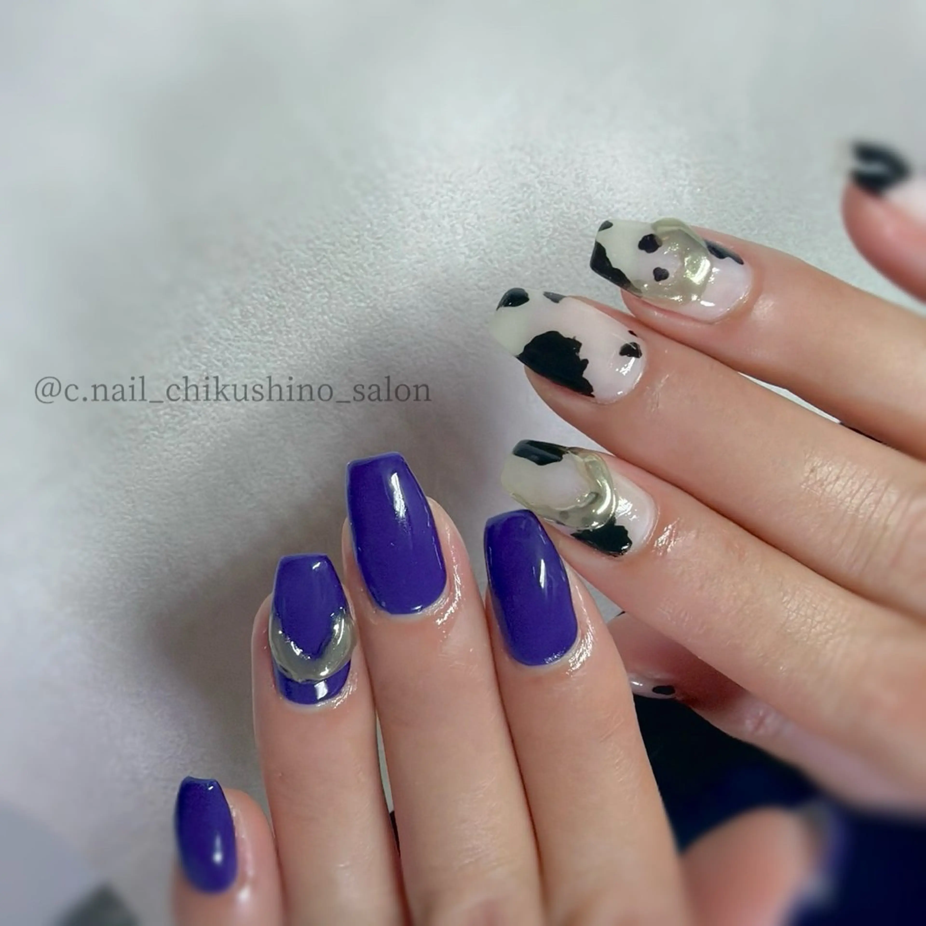 ネイル 持ち込み C.Nail &Eye筑紫駅のネイルデザイン