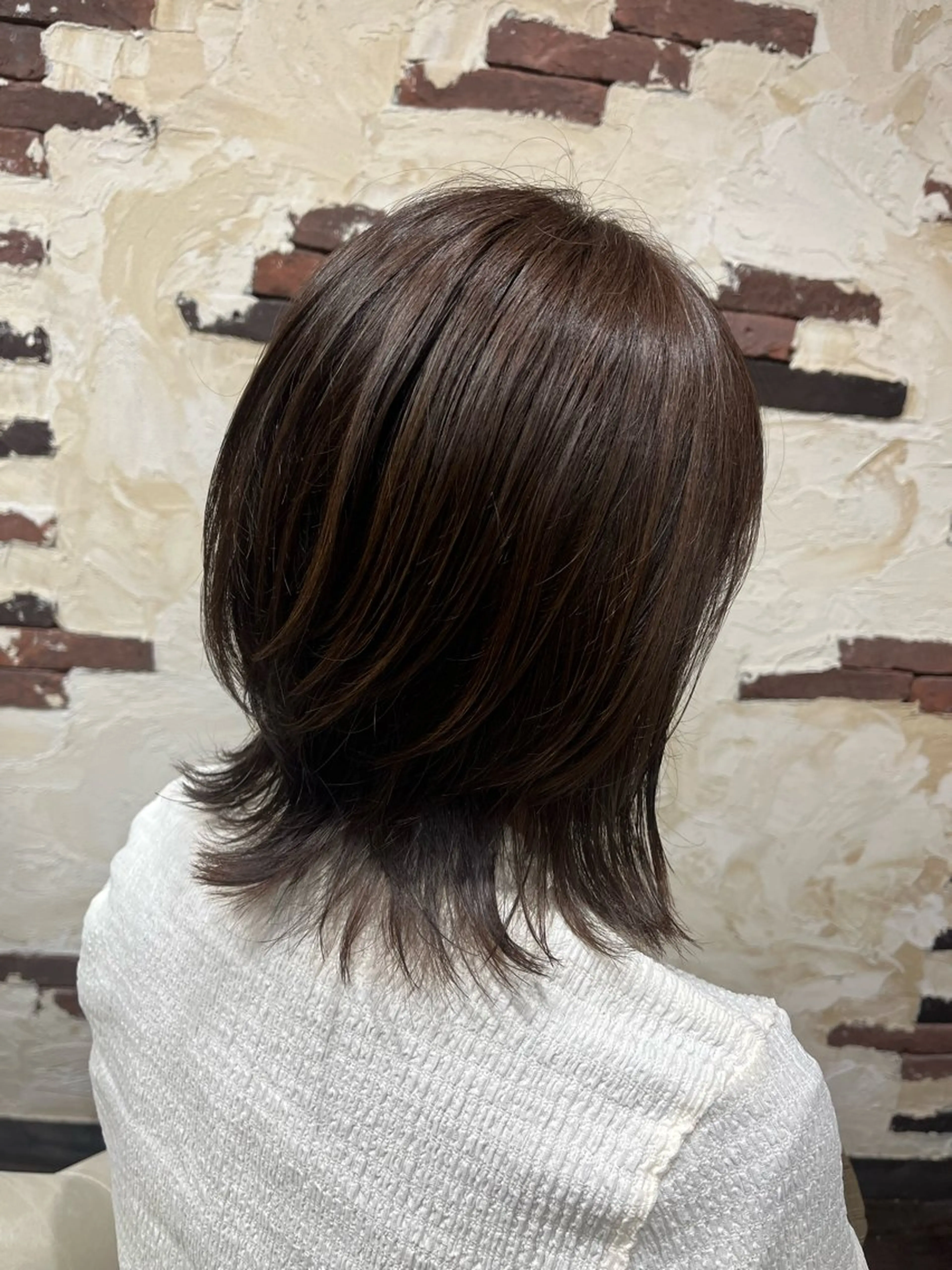 ミディアム Calbari 中田 莉紗/奥州市水沢のヘアスタイル