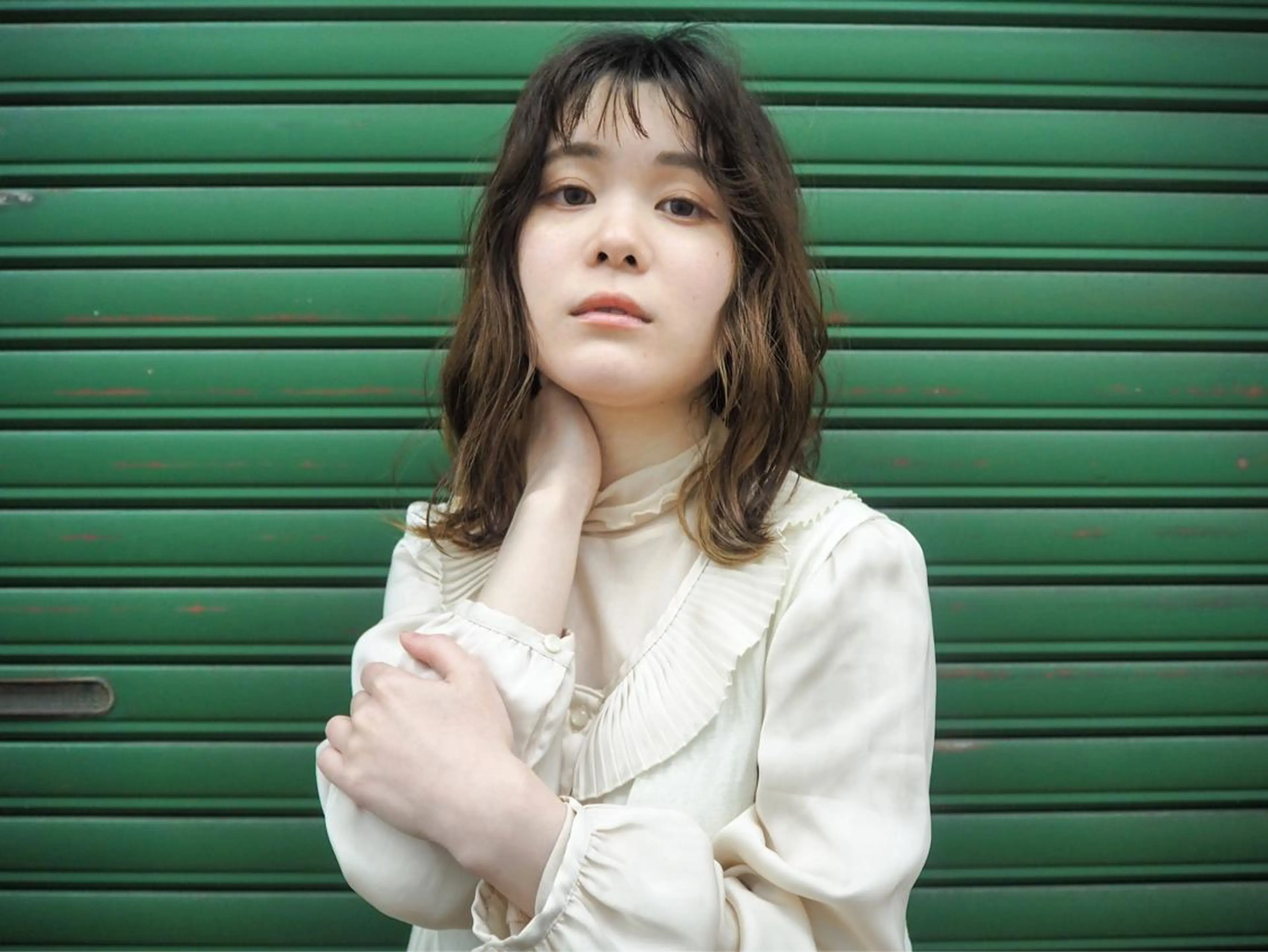 ミディアム fuchigami suzunoのヘアスタイル