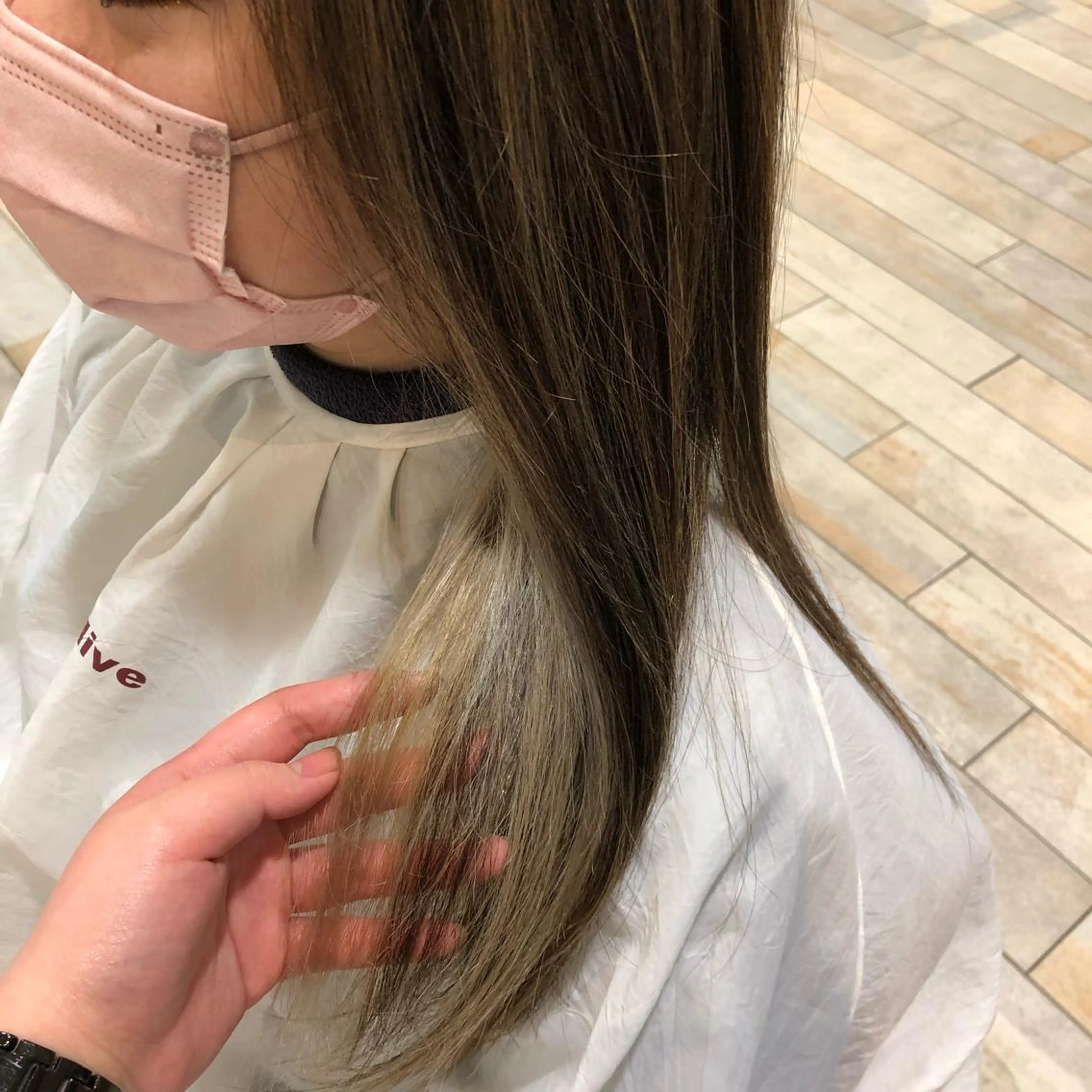 カラー 柔らかカラー🫧🌱 ナナコのヘアスタイル