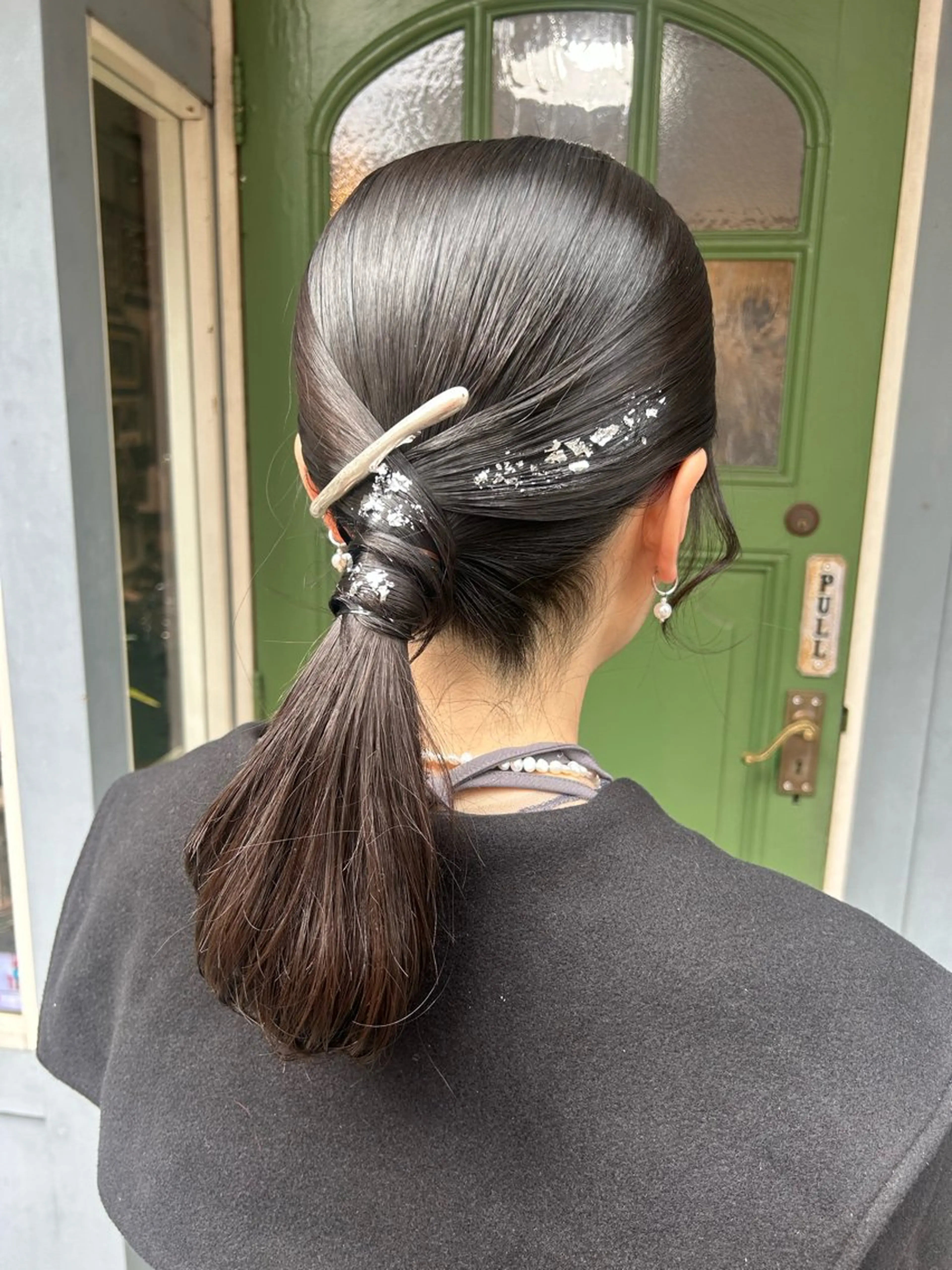 ミディアム ヘアアレンジ ヘアセット 清水千優/パーマ/ メンズパーマのヘアスタイル