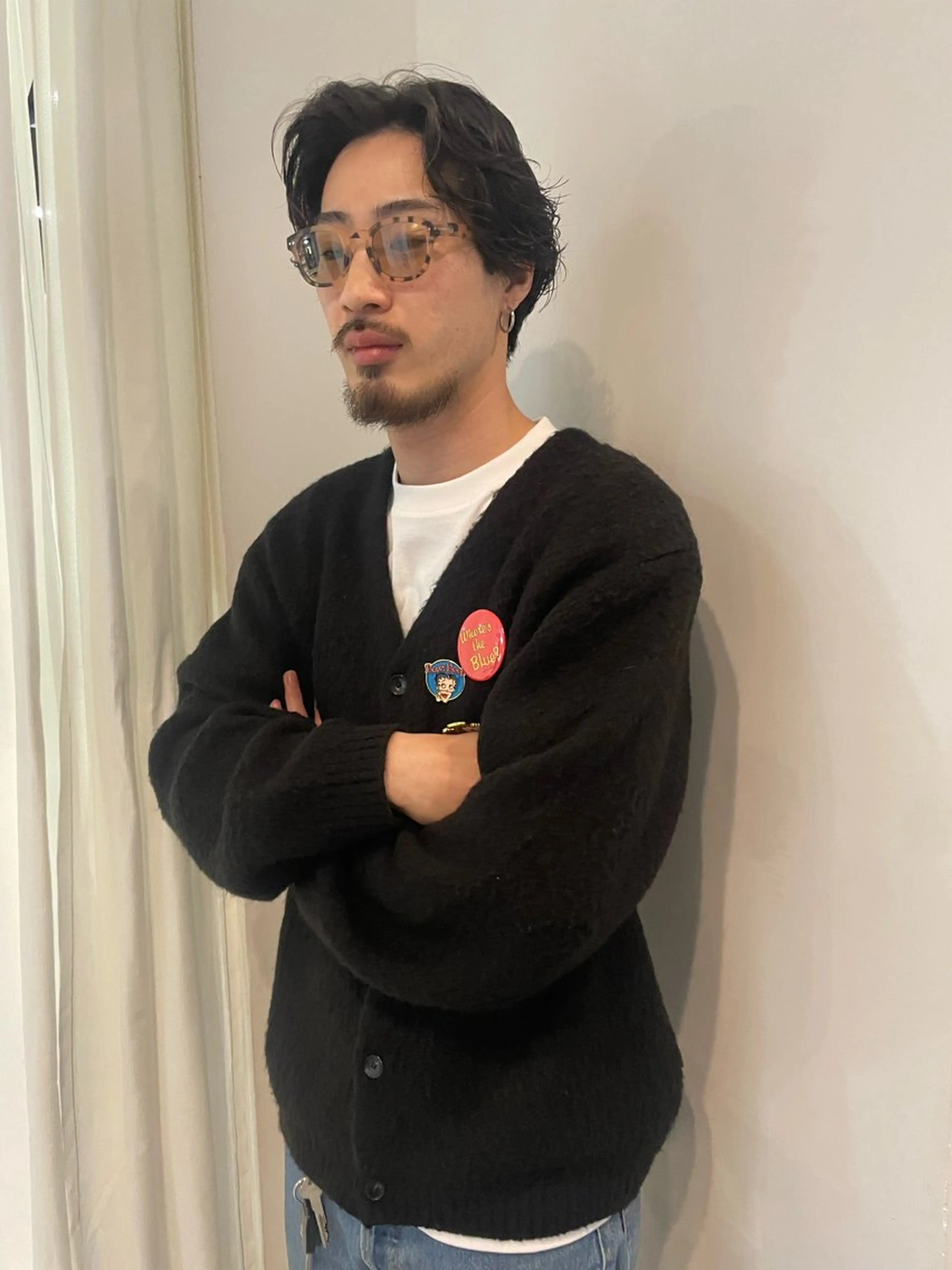 メンズ メンズパーマ カット パーマ 熊崎 葵のヘアスタイル