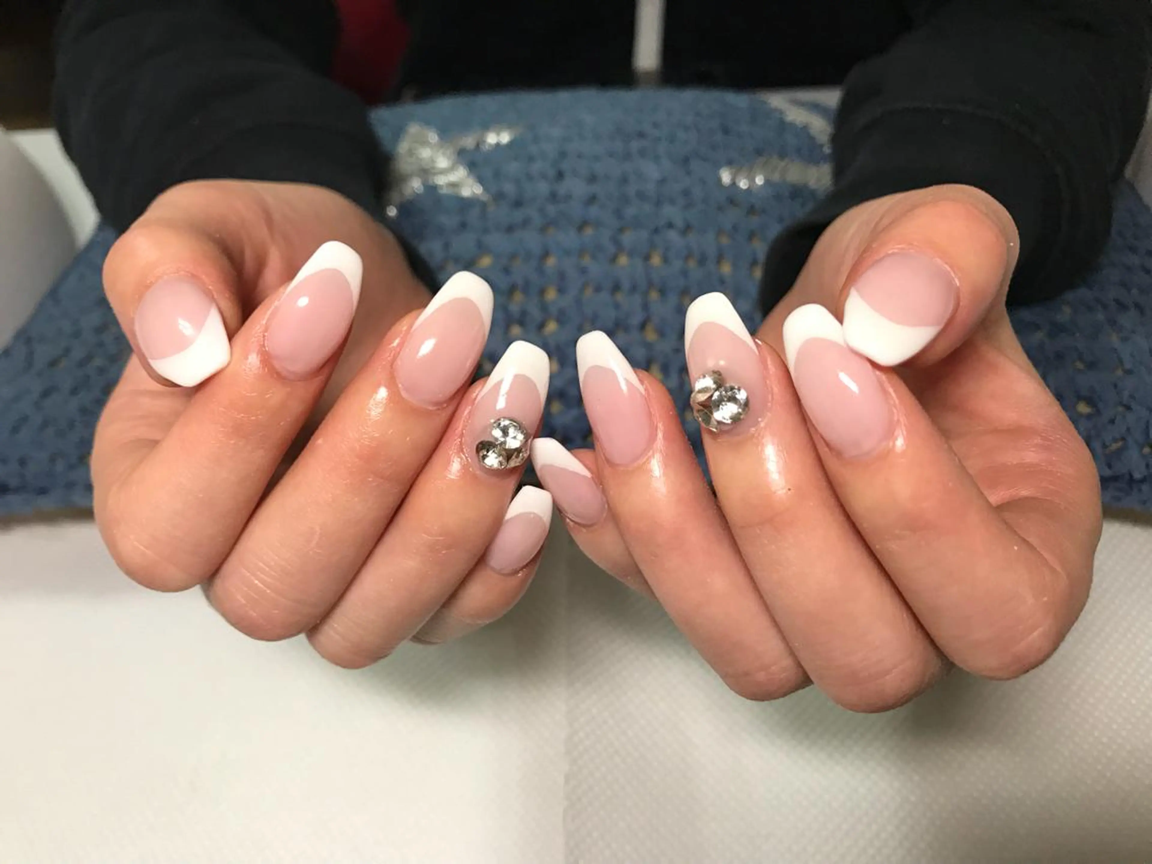 ネイル フットネイル フレンチネイル ワンカラーネイル シンプルネイル 春ネイル nail fufla ♡yamane♡のネイルデザイン