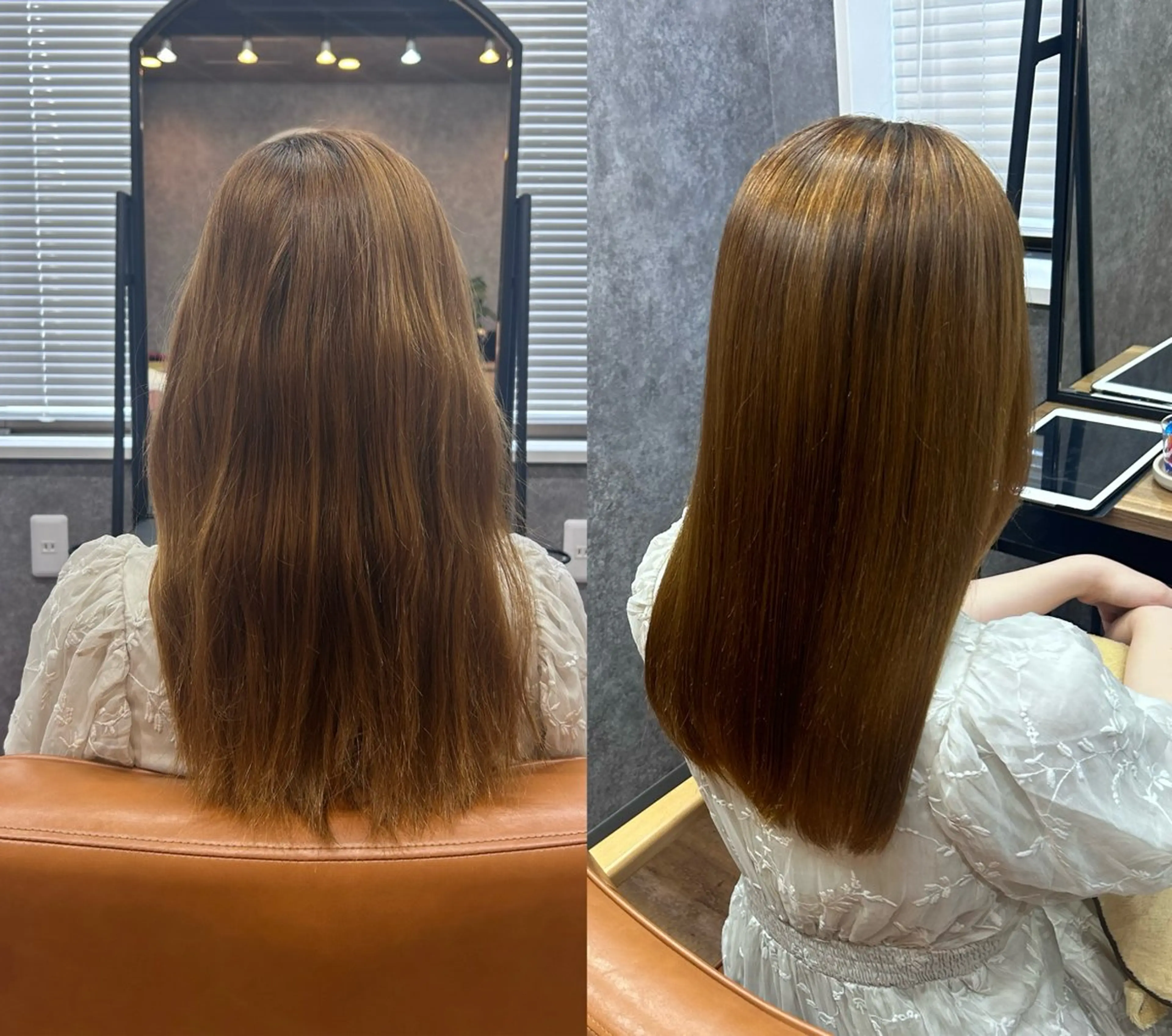 ロング カット 縮毛矯正 トリートメント cocoa船橋🦄 chinamiのヘアスタイル