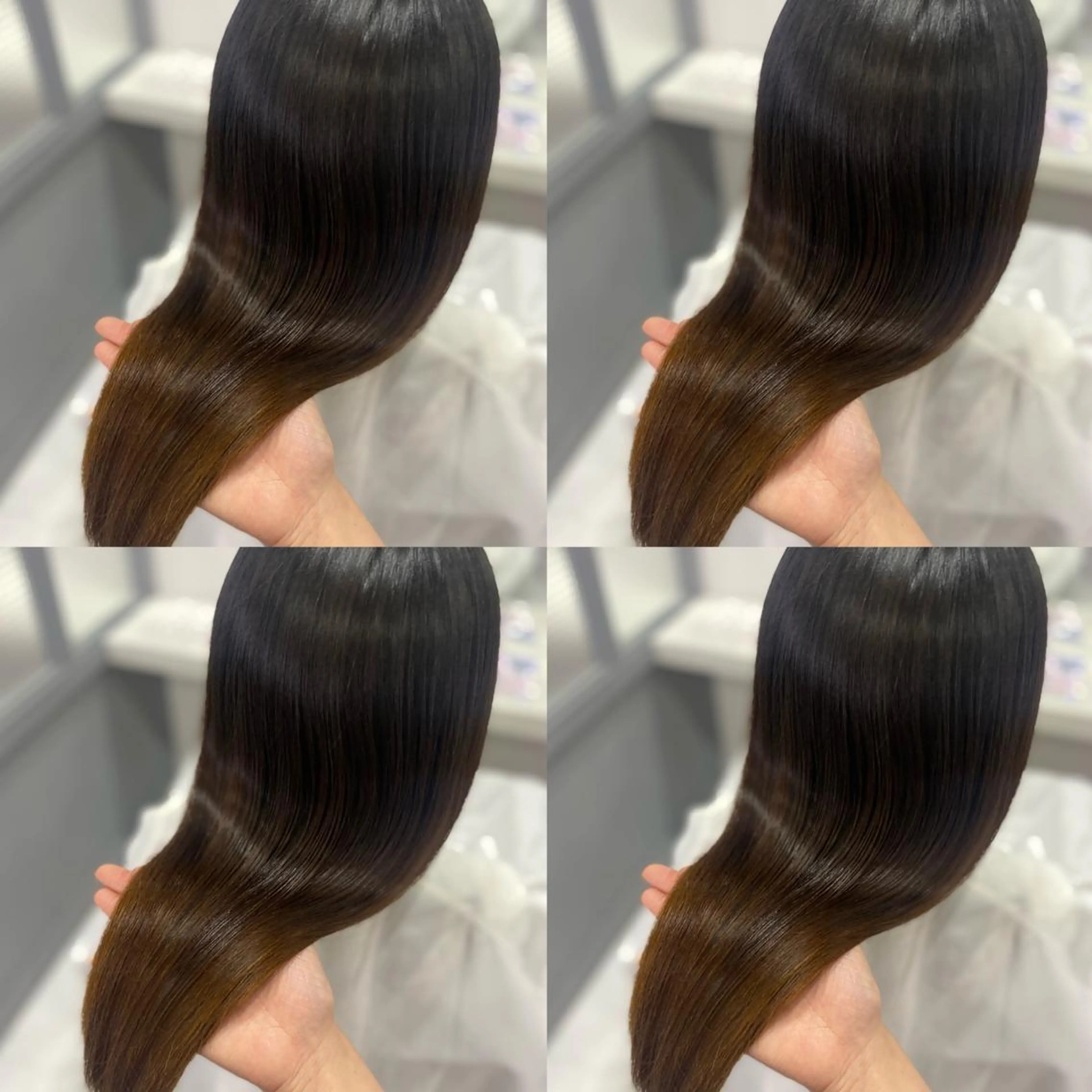 ミディアム トリートメント 髪質改善×矯正🫧 韓国ヘアasamiのヘアスタイル