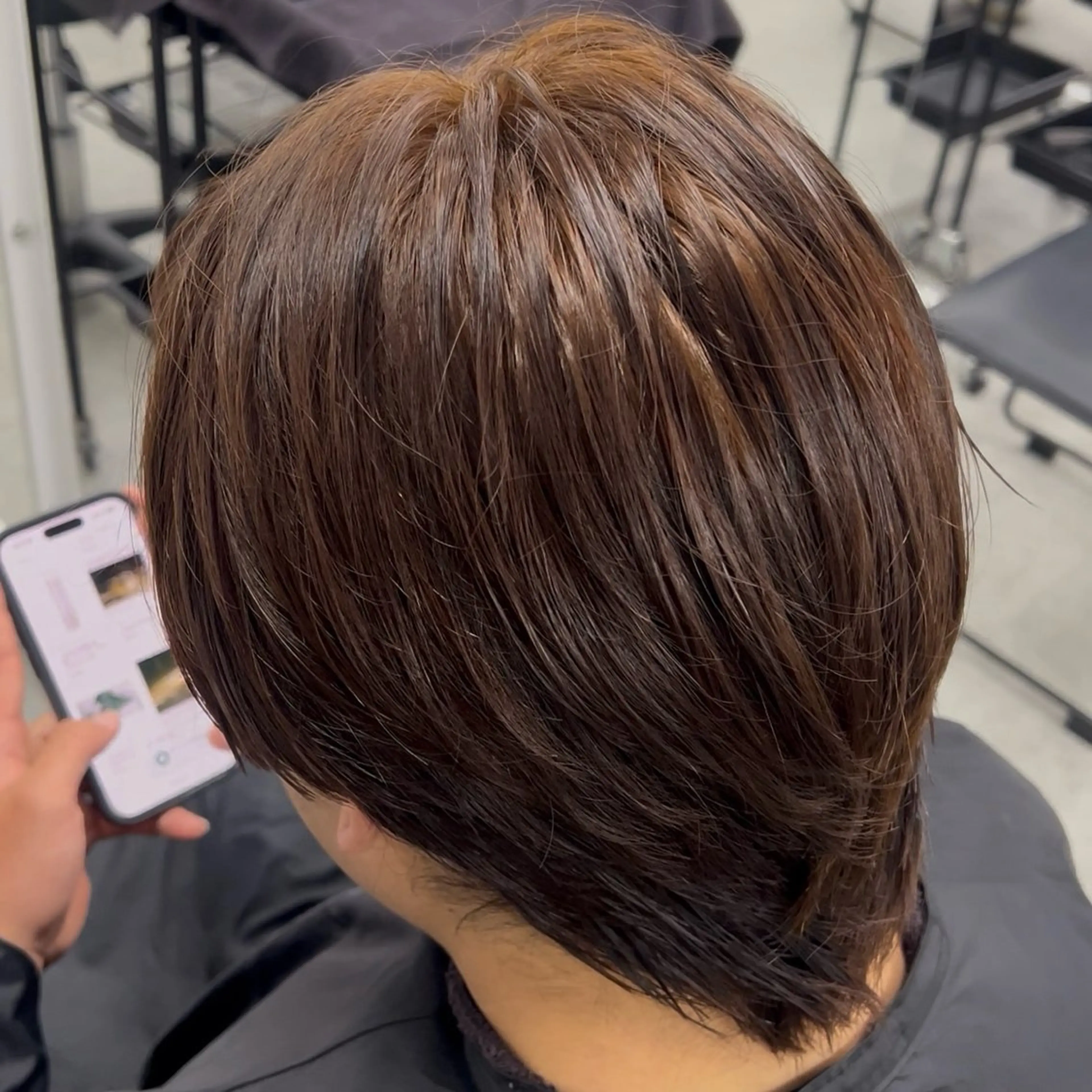 ショート カラー メンズ 髪質改善 トリートメント ヘアカラー トリートメント 角 啓成のヘアスタイル