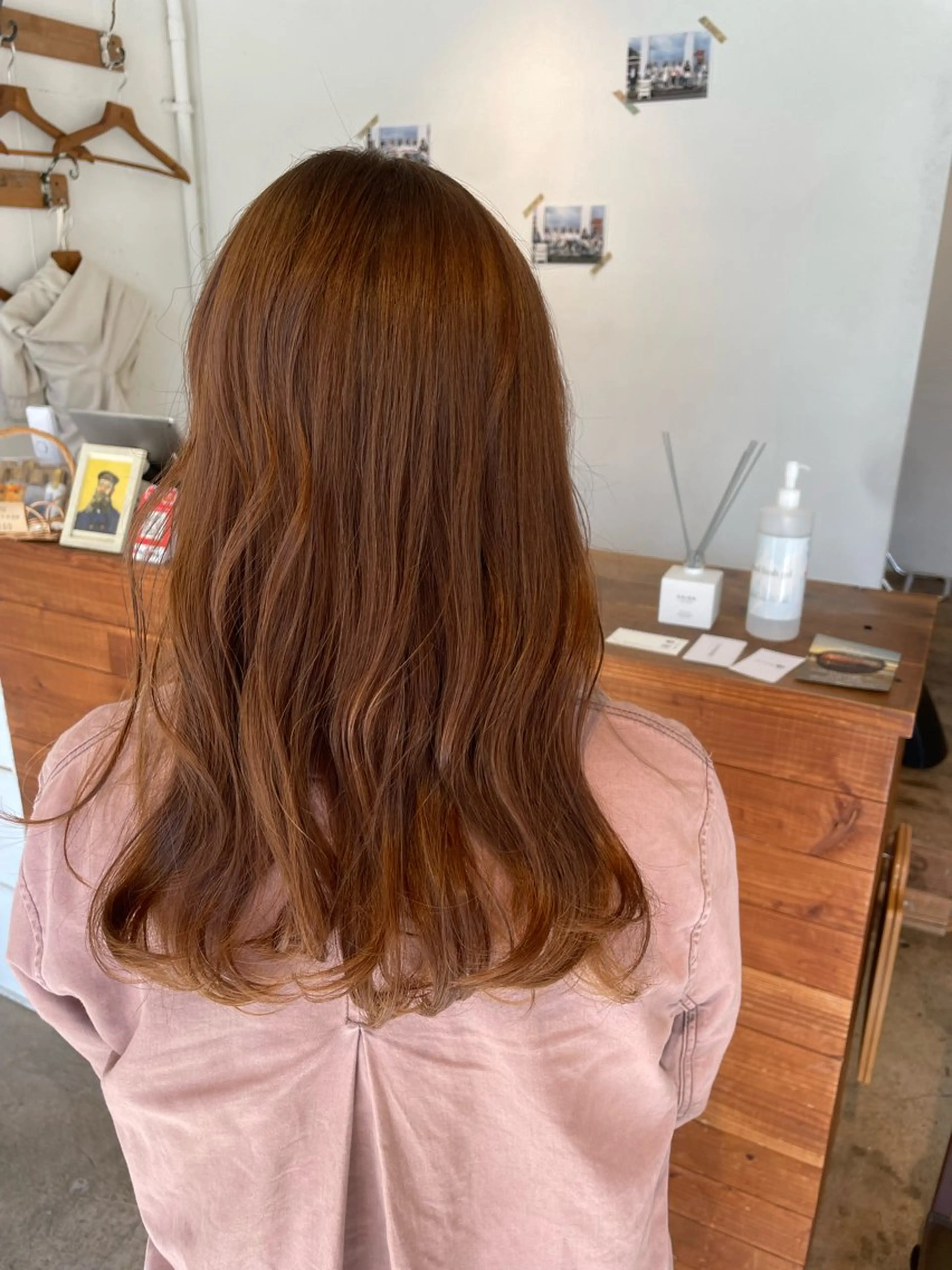 セミロング カラー ヘアアレンジ ヘアカラー 大塚 陽彩のヘアスタイル