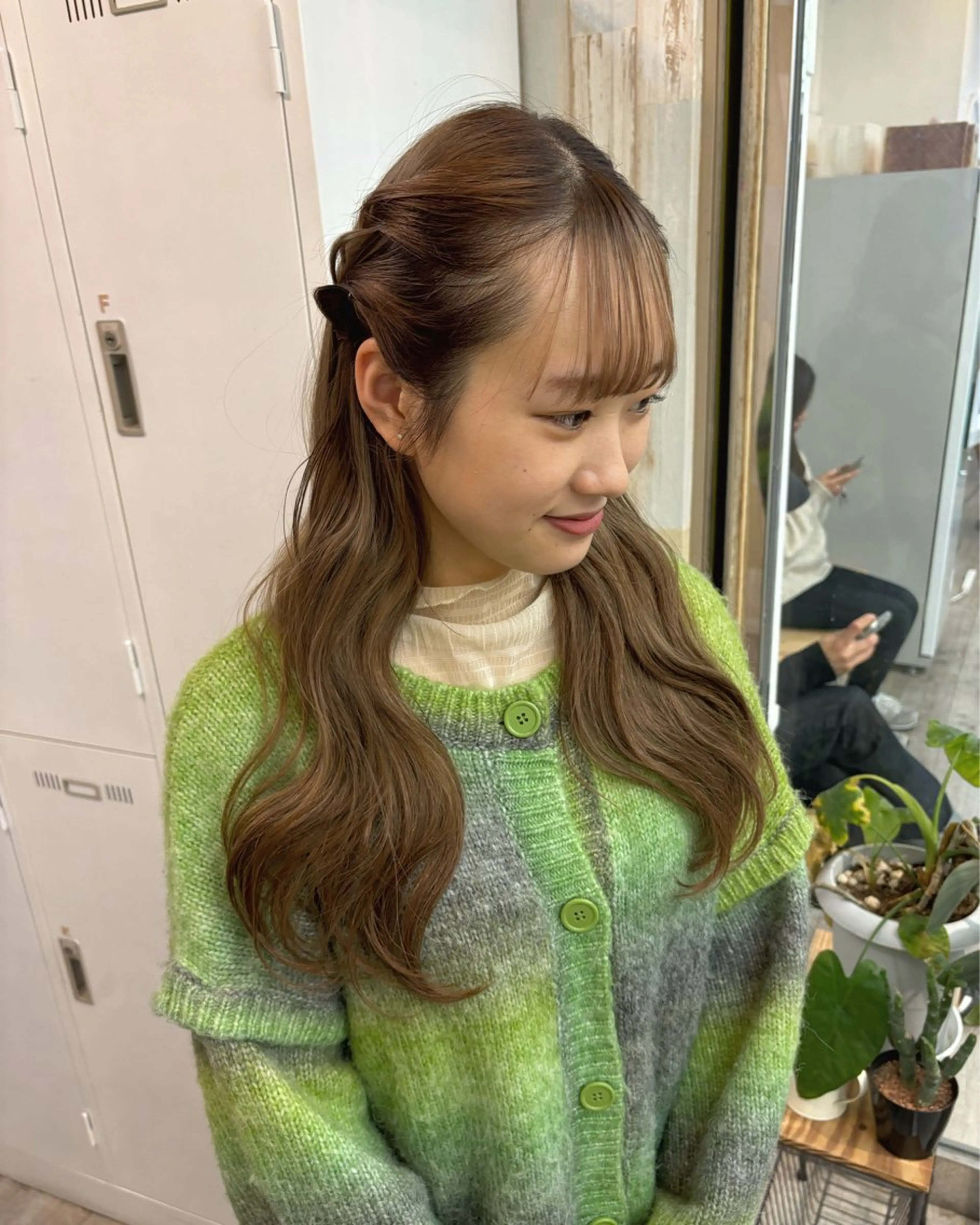 ロング ヘアアレンジ 広島/ヘアセット /ベージュ/わかなのヘアスタイル