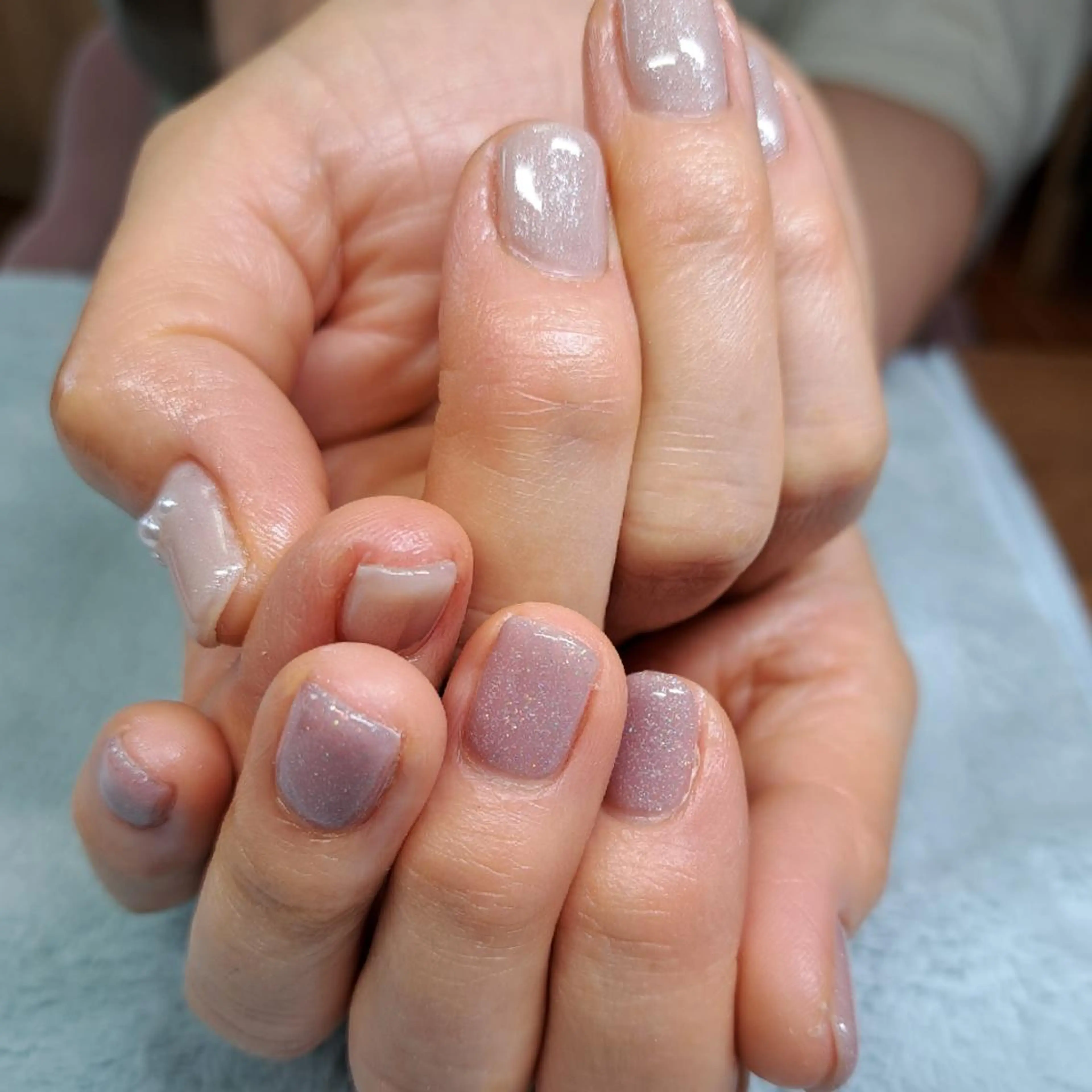 ネイル ワンカラーネイル HAYASHI  Nのネイルデザイン