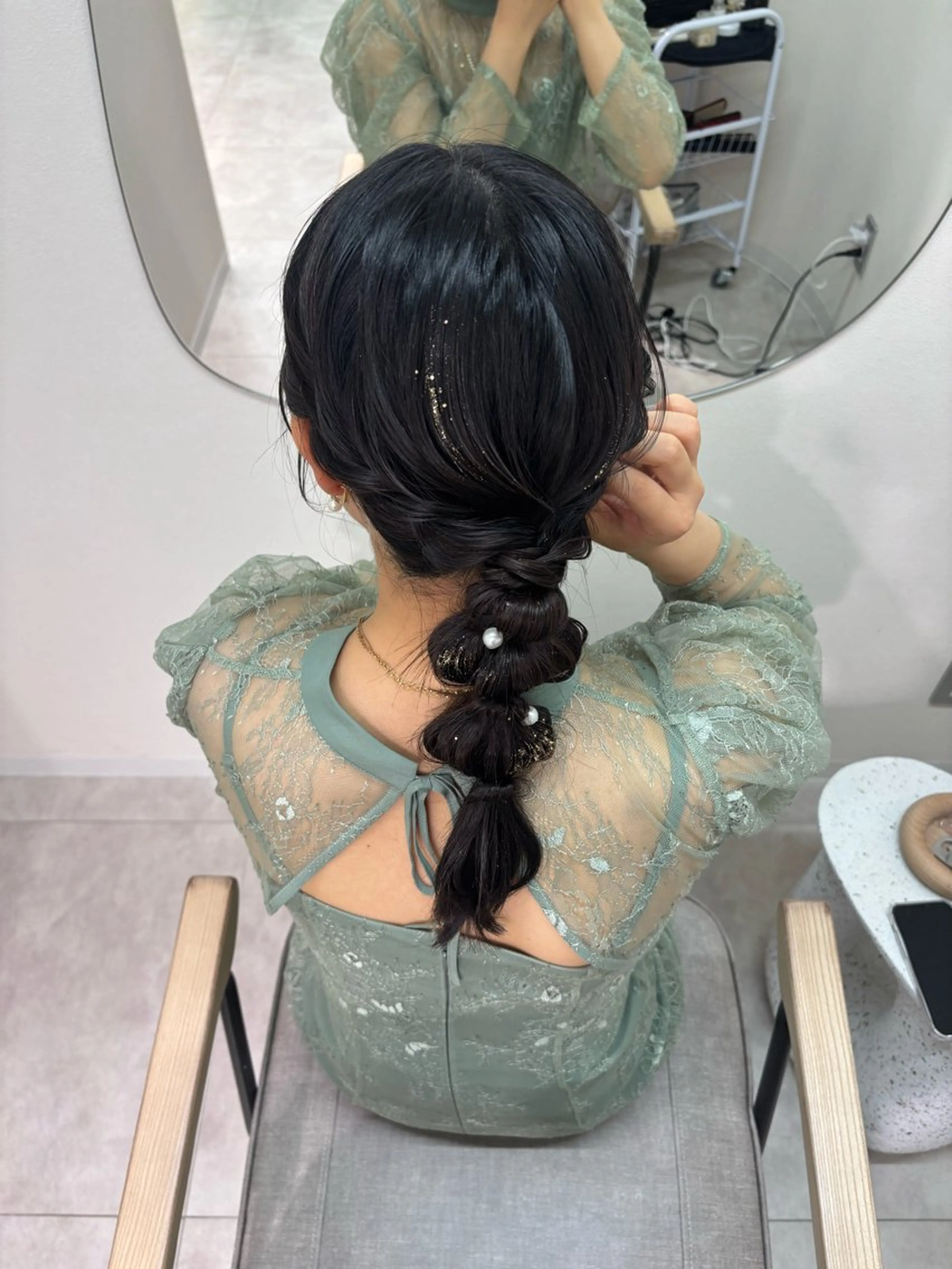 ヘアアレンジ ヘアセット 広島/ヘアセット /ベージュ/わかなのヘアスタイル