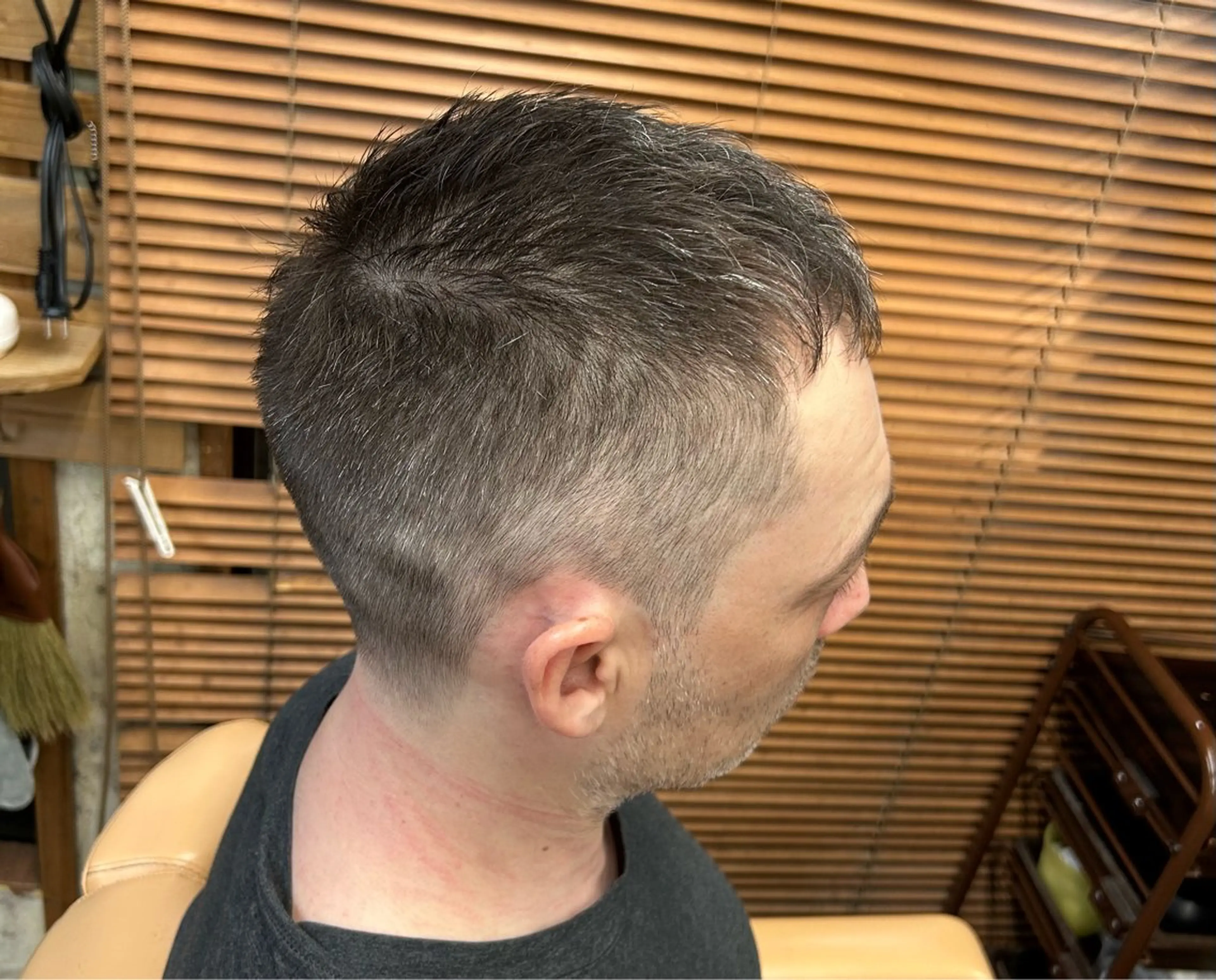 ショート メンズ モヒカン ソフトモヒカン 新宿メンズカット✂︎ 能戸蒼生💈のヘアスタイル