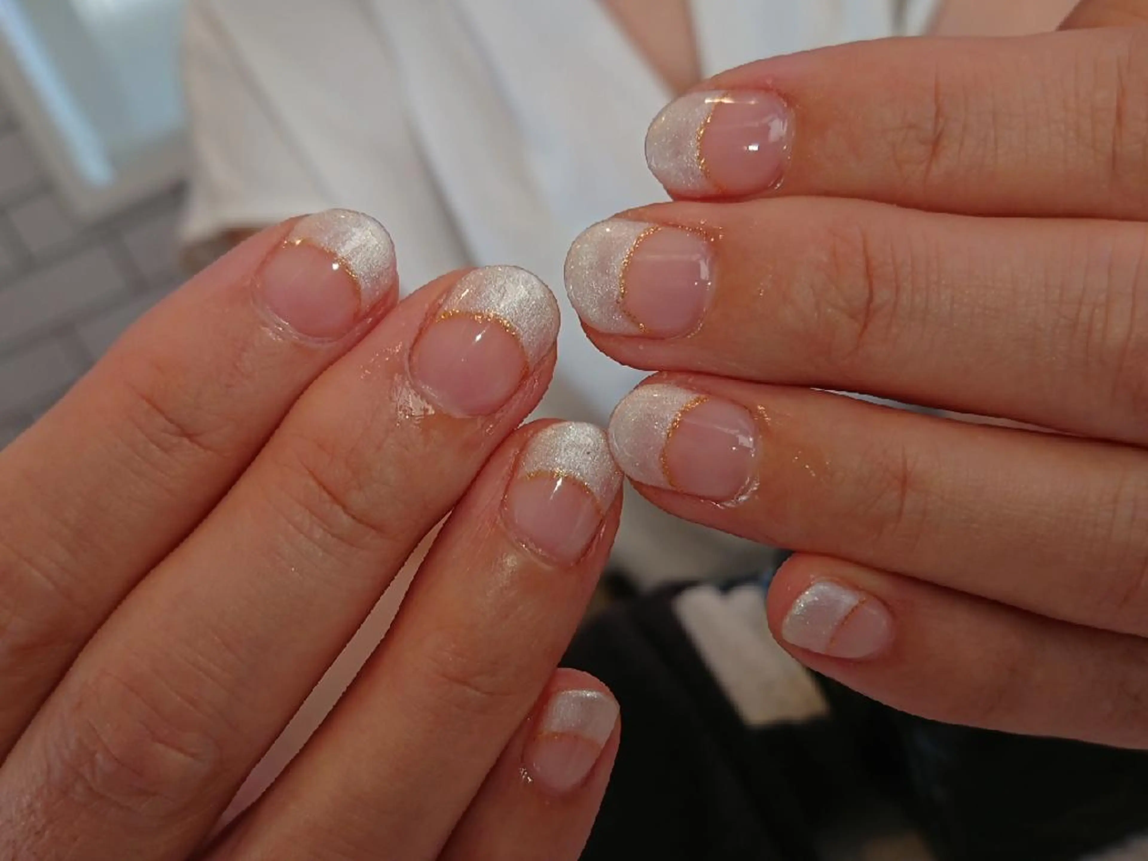 ネイル フレンチネイル ハンドネイル 市川駅 ✿中津のネイルデザイン