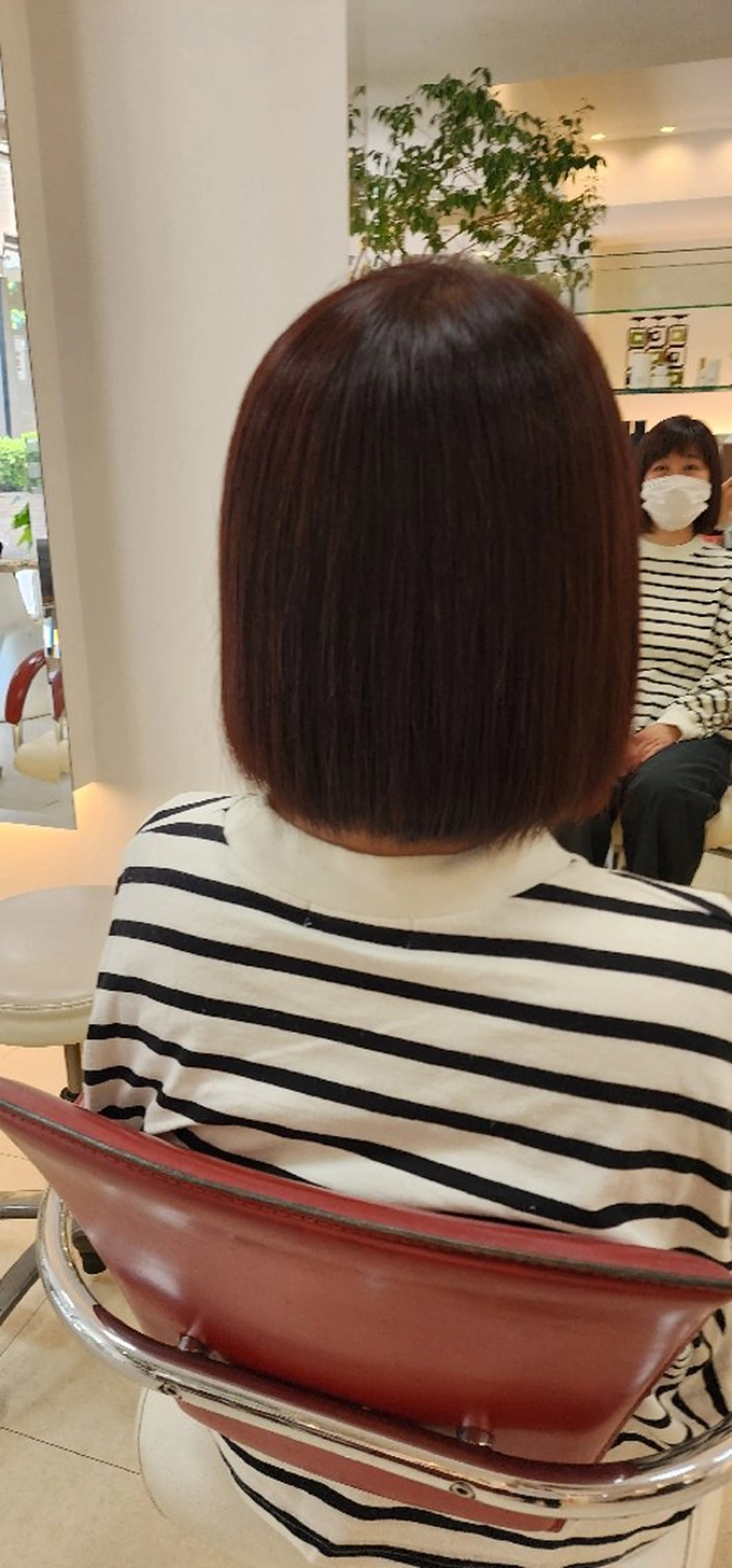 ミディアム カラー hairmake Juinのヘアスタイル