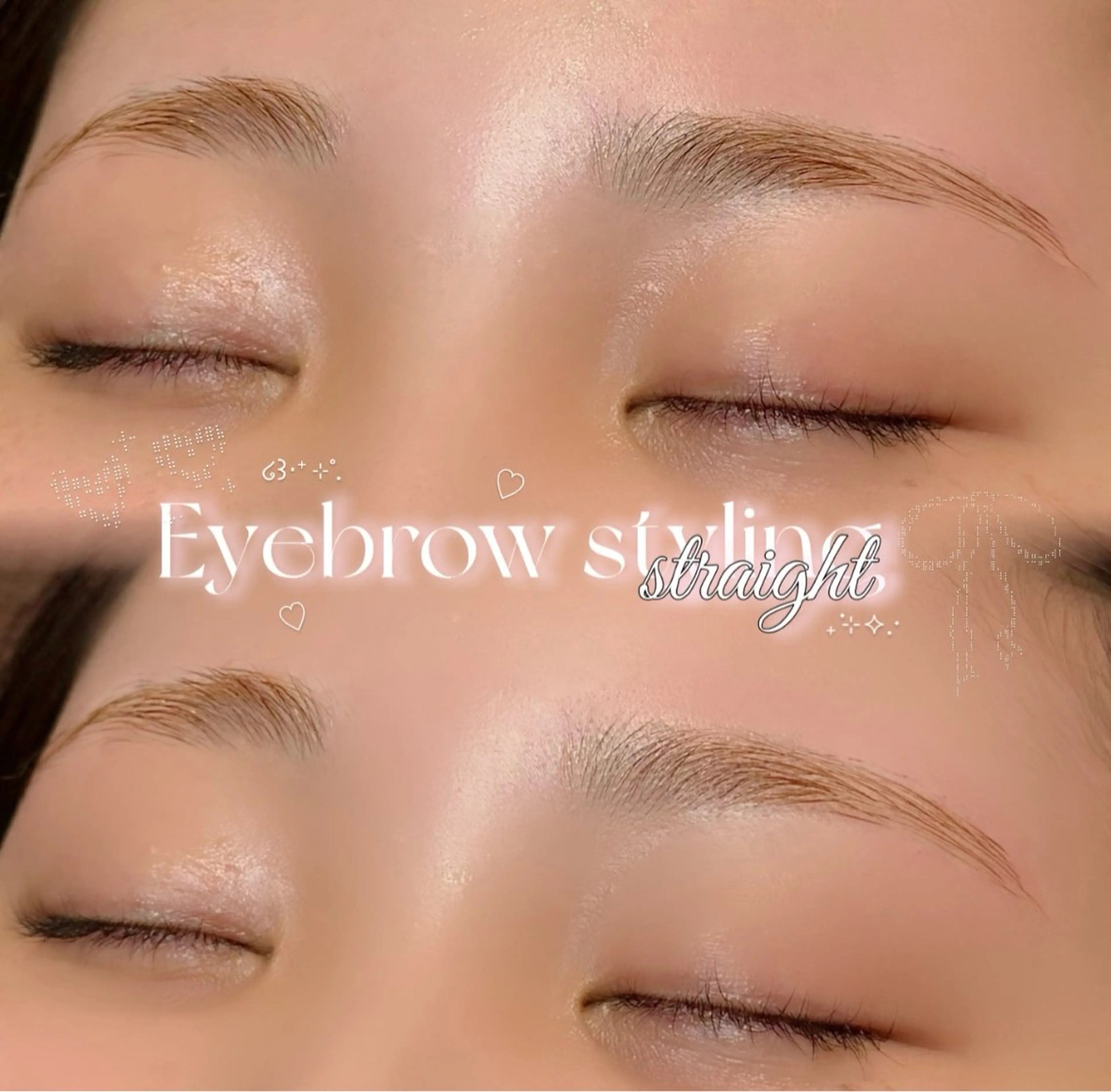 アイブロウ 眉毛ワックス脱毛 SUGAR ひなた 🎀⟡.·のマツエク・マツパデザイン