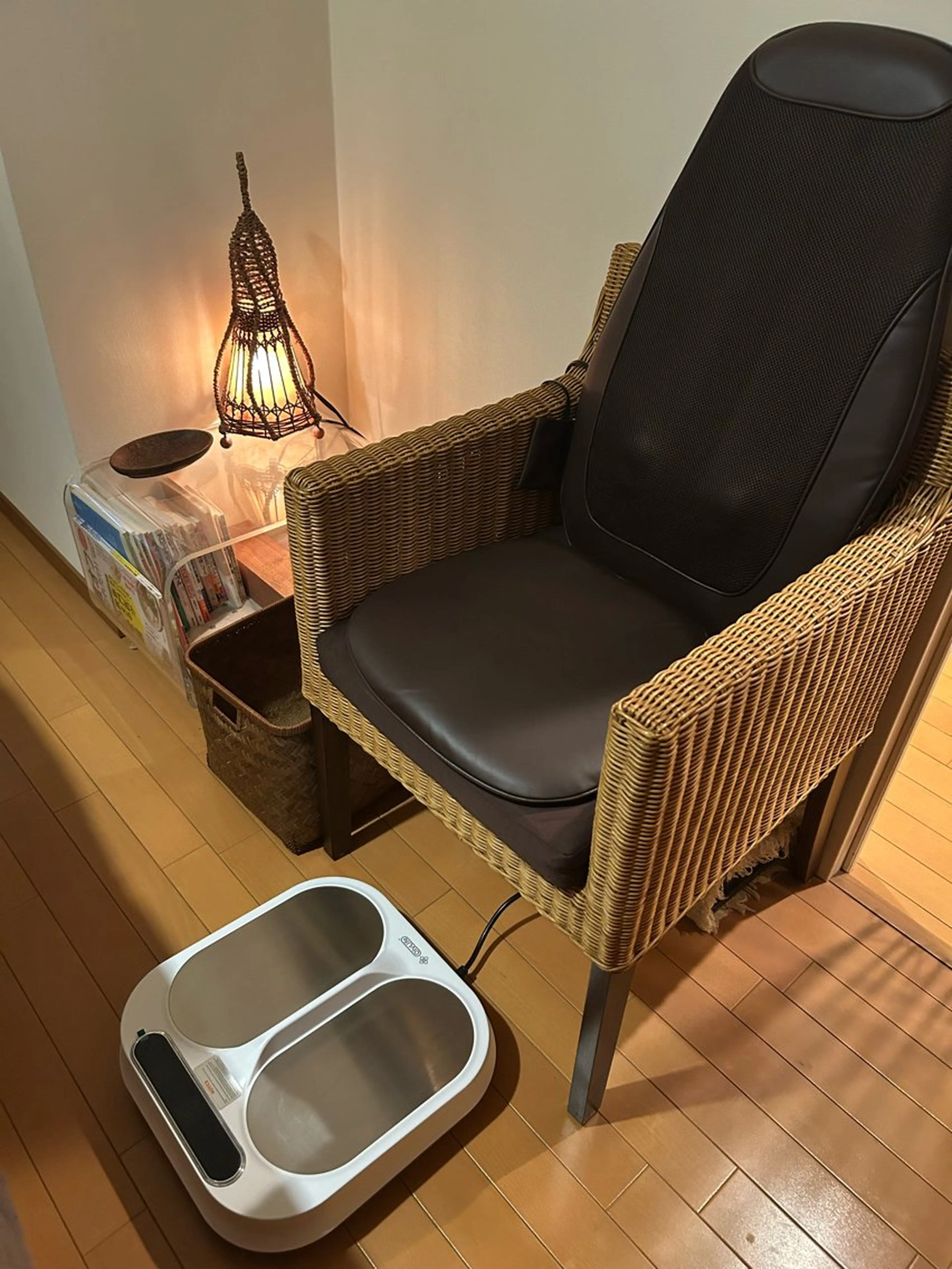 P90理学療法機器パルス電磁場×テラヘルツ30分+レインドロップ70分トータル100分コースの写真