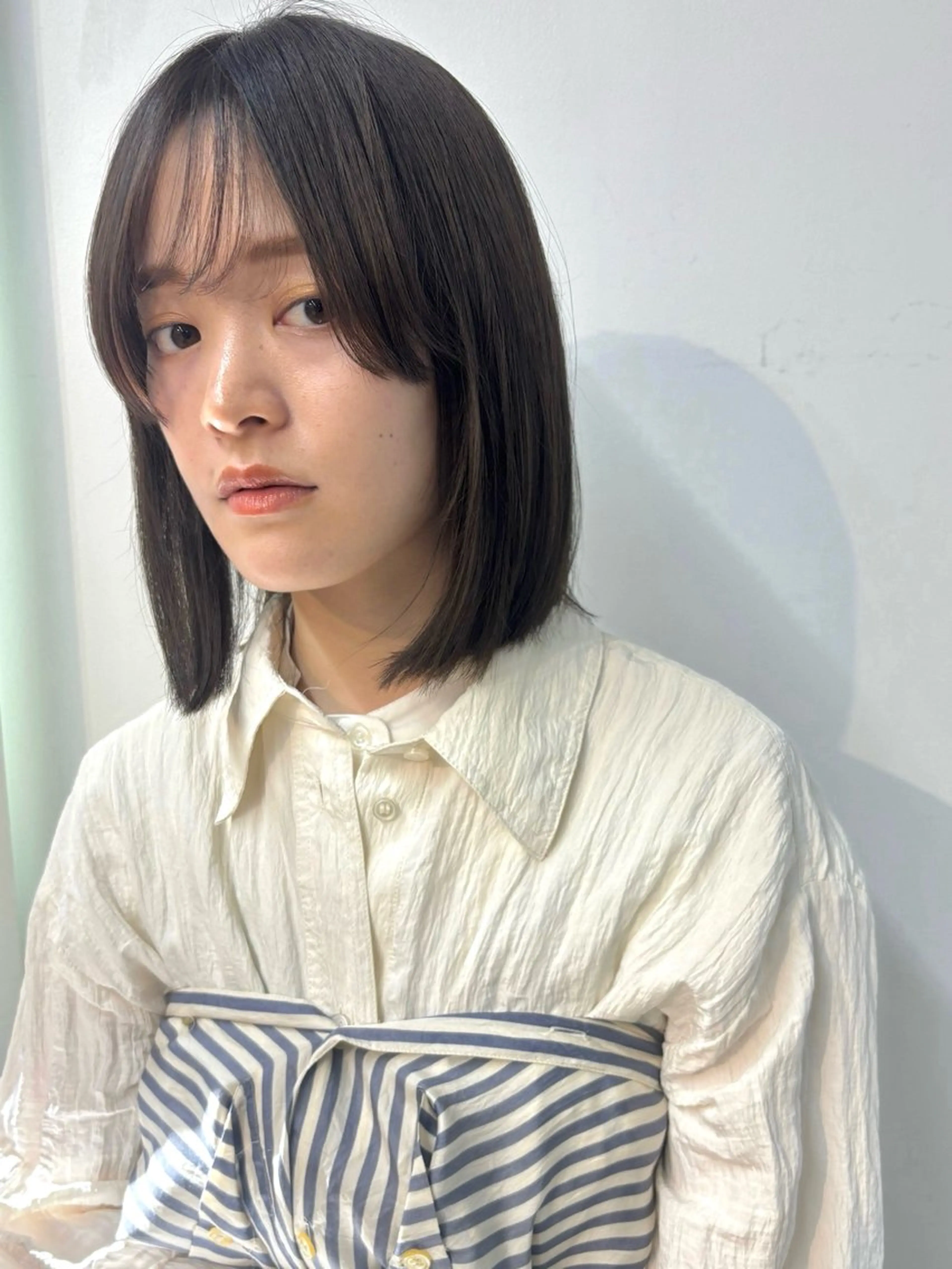 カラー ボブ/ミディアム 親しみやすさ/さくらのヘアスタイル