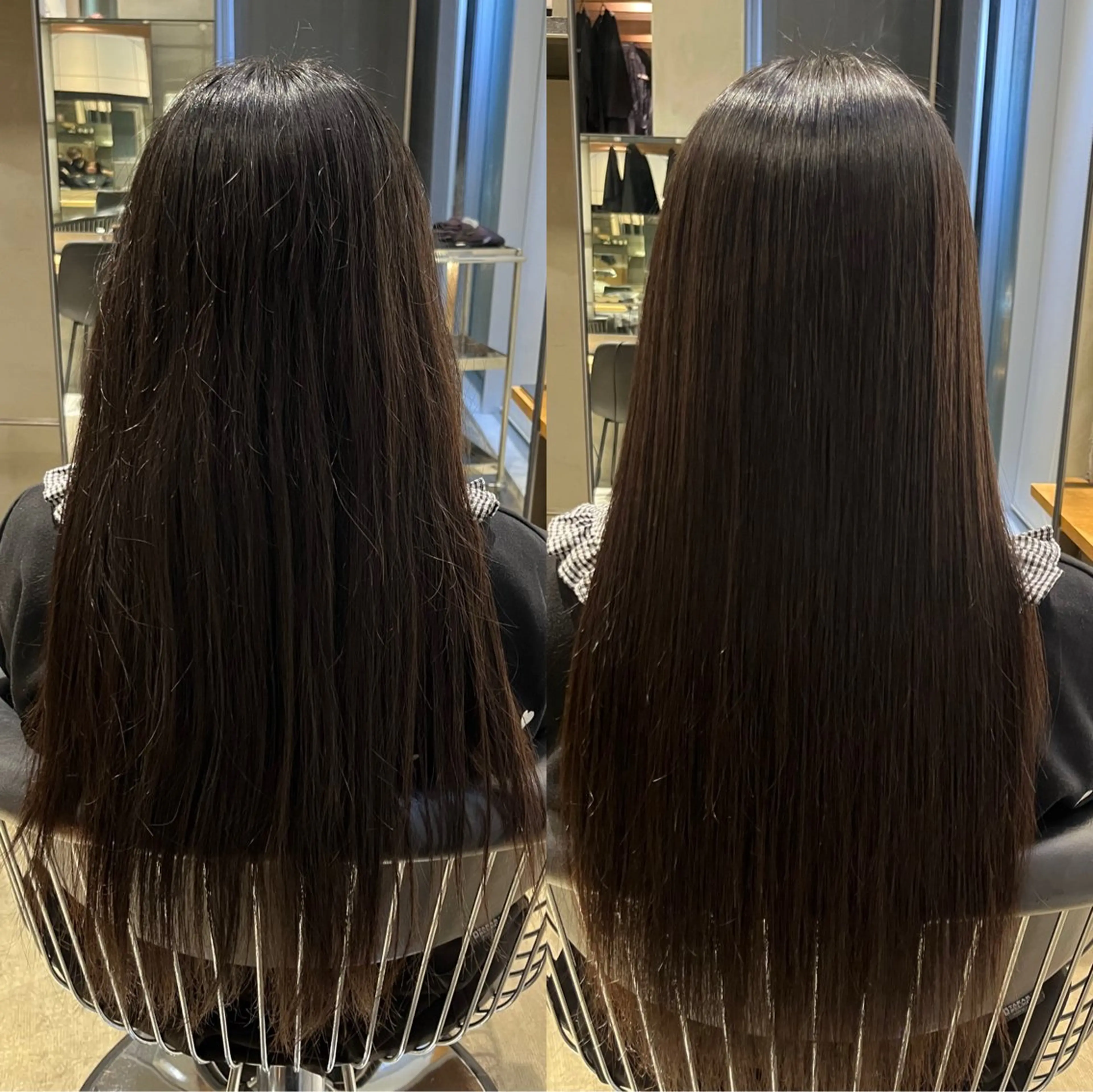 パーマ 縮毛矯正 hinaru ．のヘアスタイル