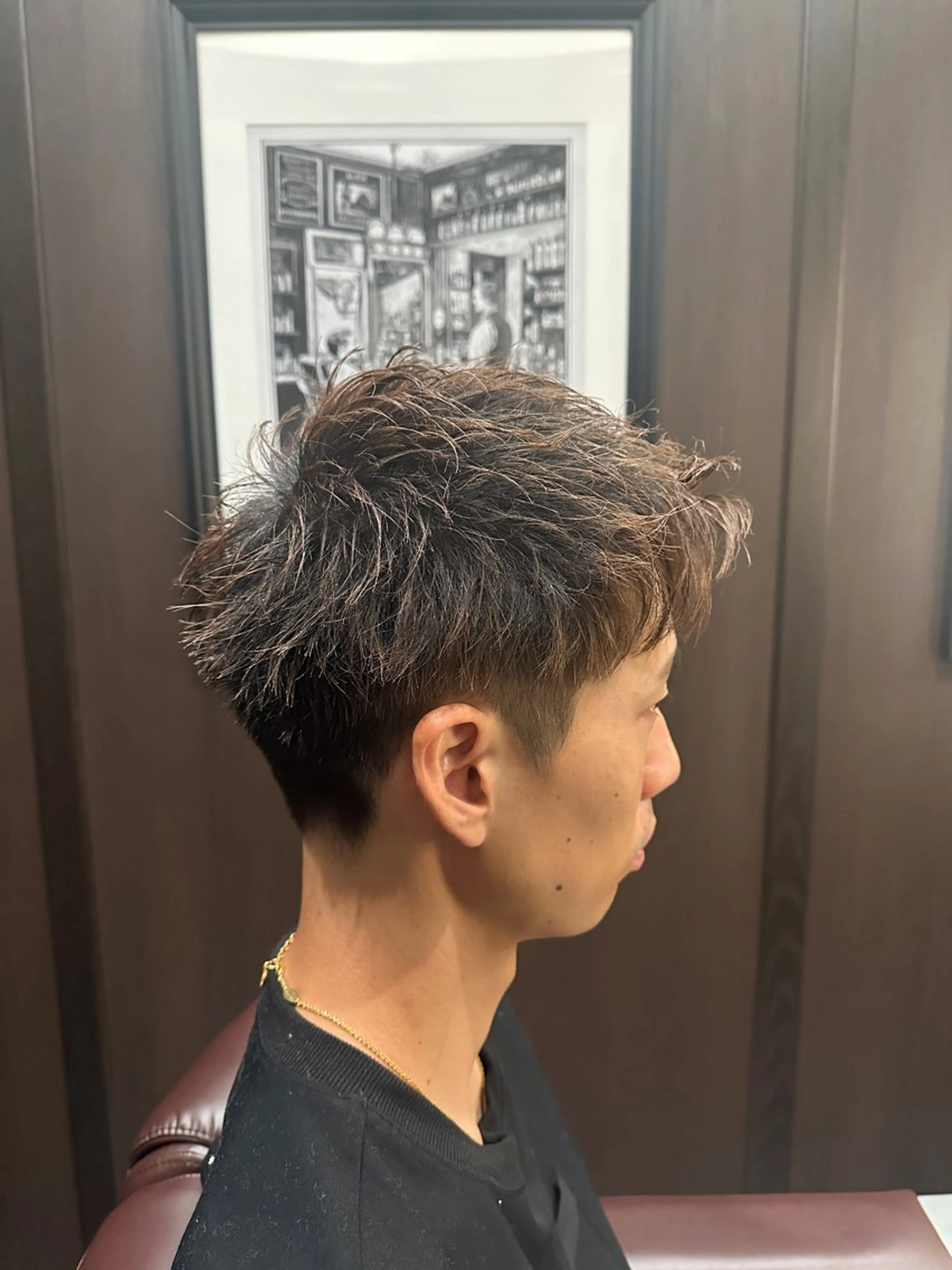 ショート メンズ 福満 拓のヘアスタイル