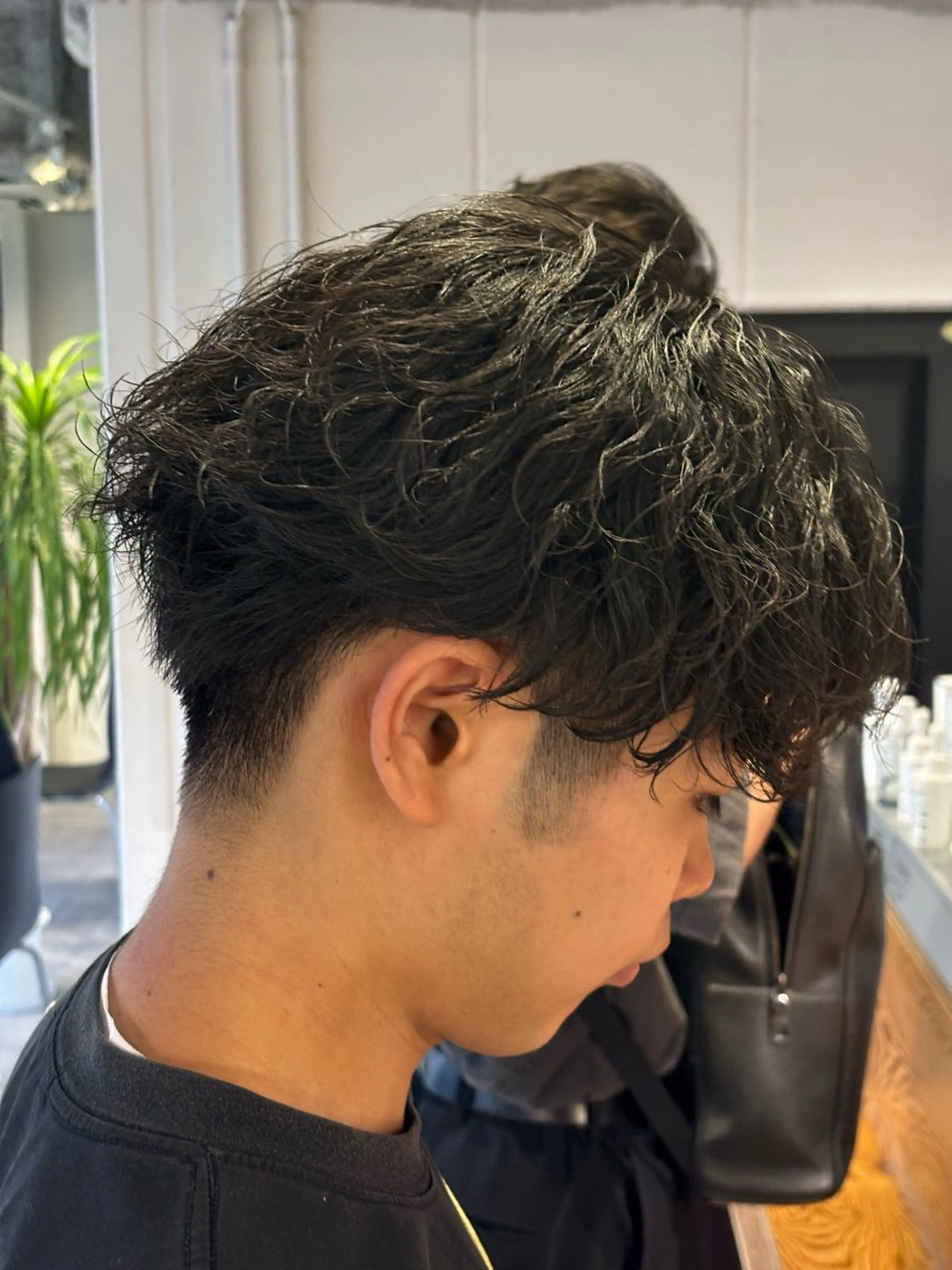 ショート カット パーマ トリートメント ルーズ/シャドウパー マ/似合わせカットのヘアスタイル