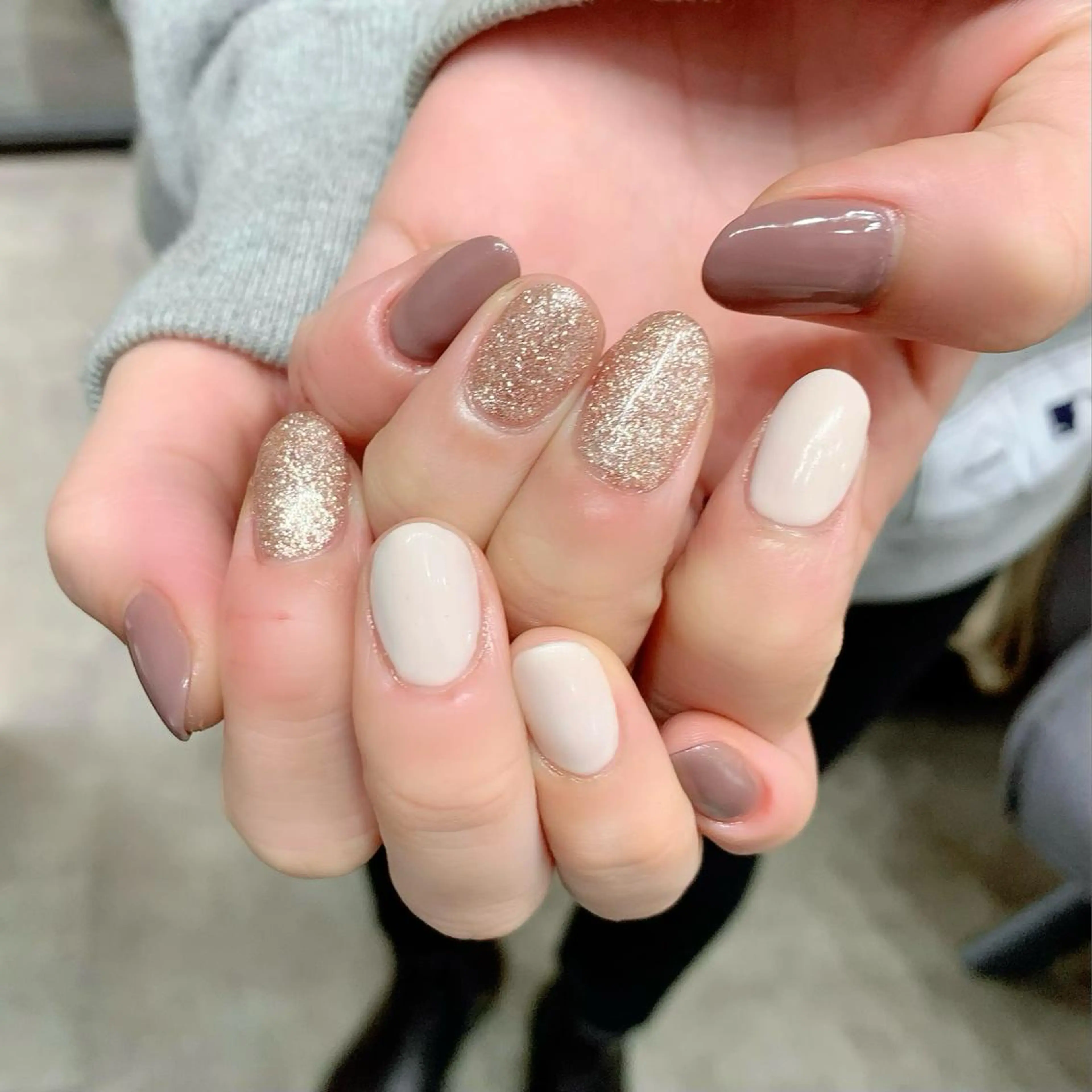 ネイル ハンドネイル YUKIMO🍎名駅 /ニュアンスのネイルデザイン